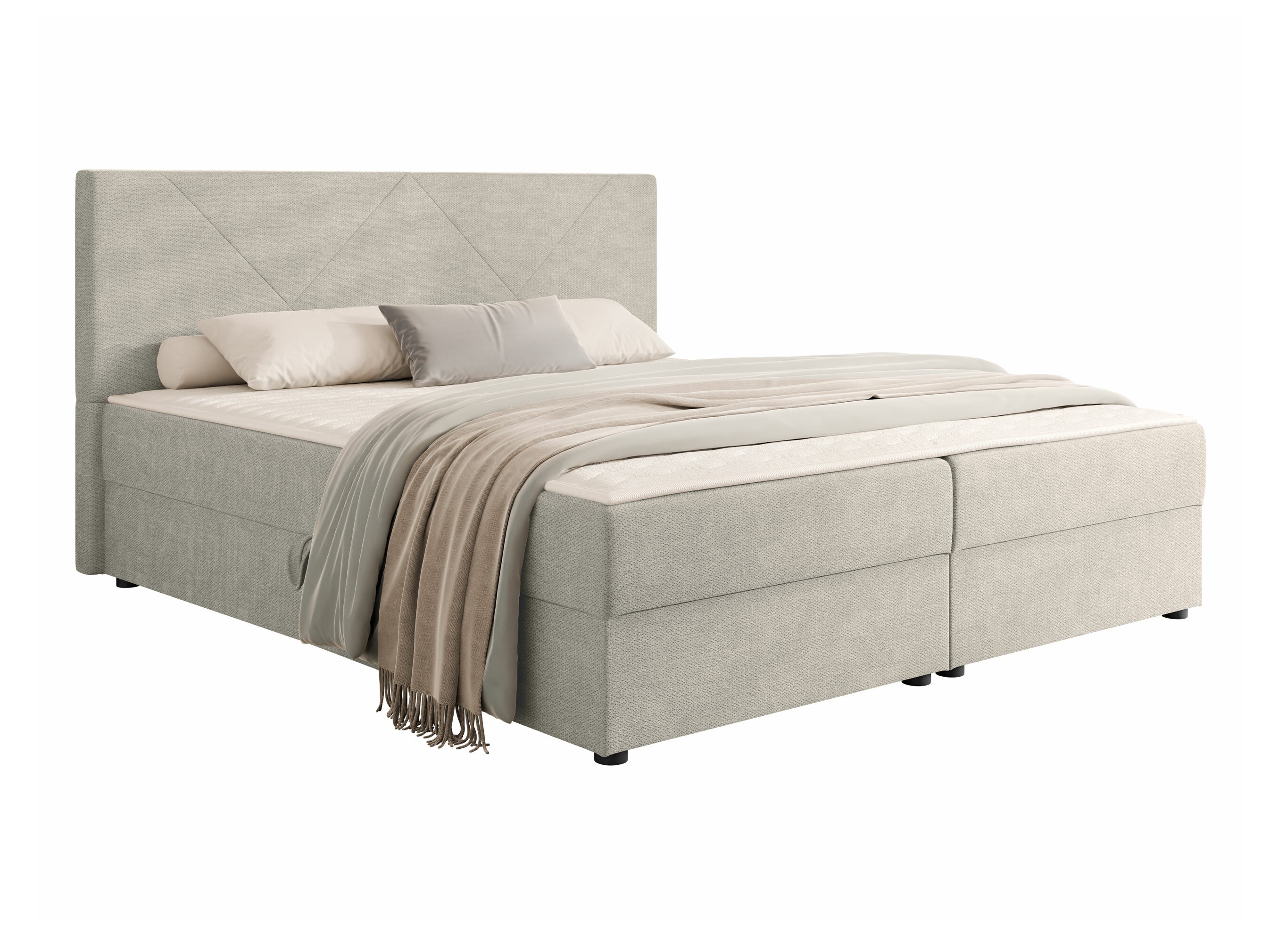 Boxspring postelja Memphis 117 (Rico 01)