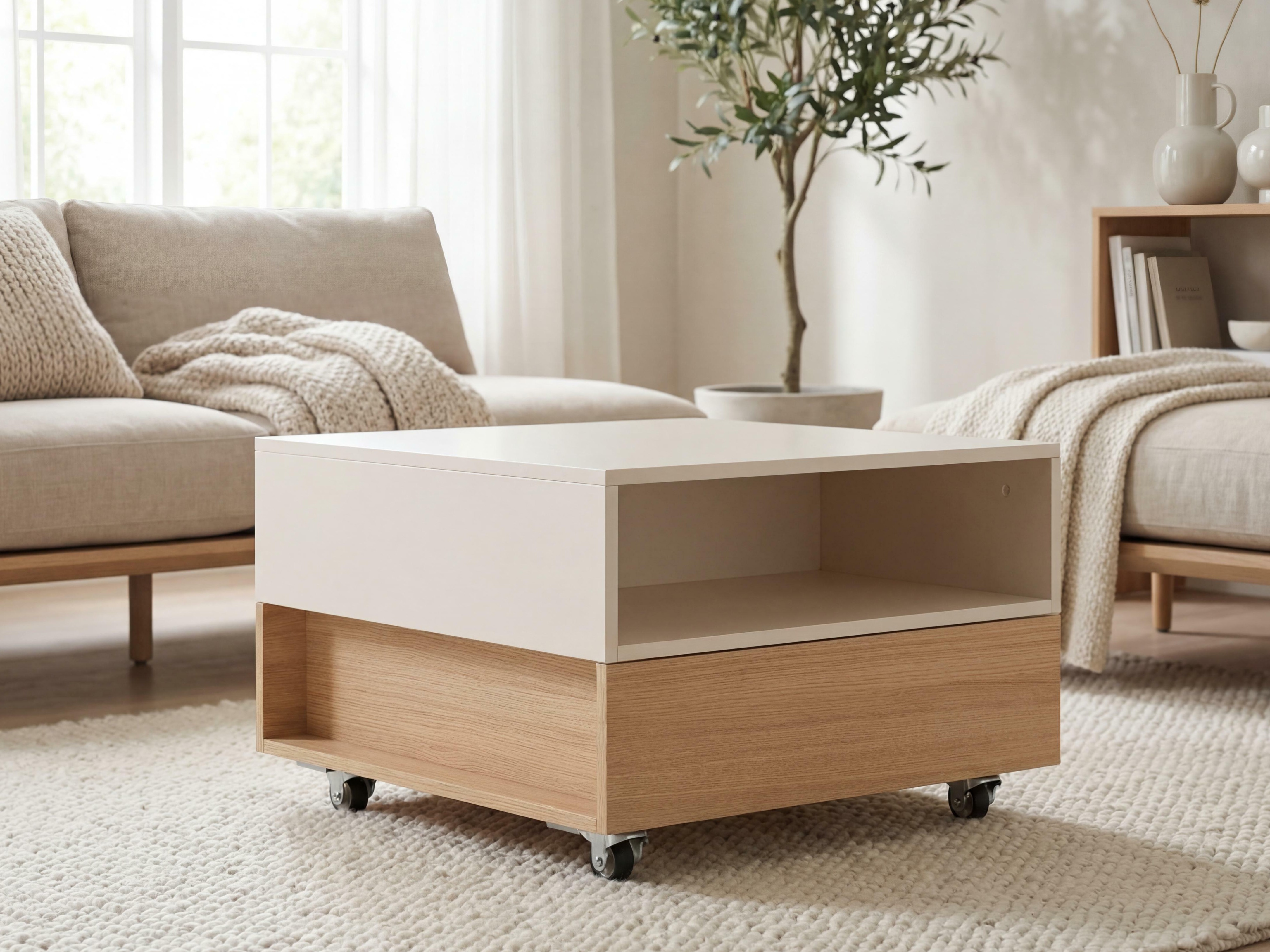 Klubska mizica Veldalo 125 (Lahki hrast)