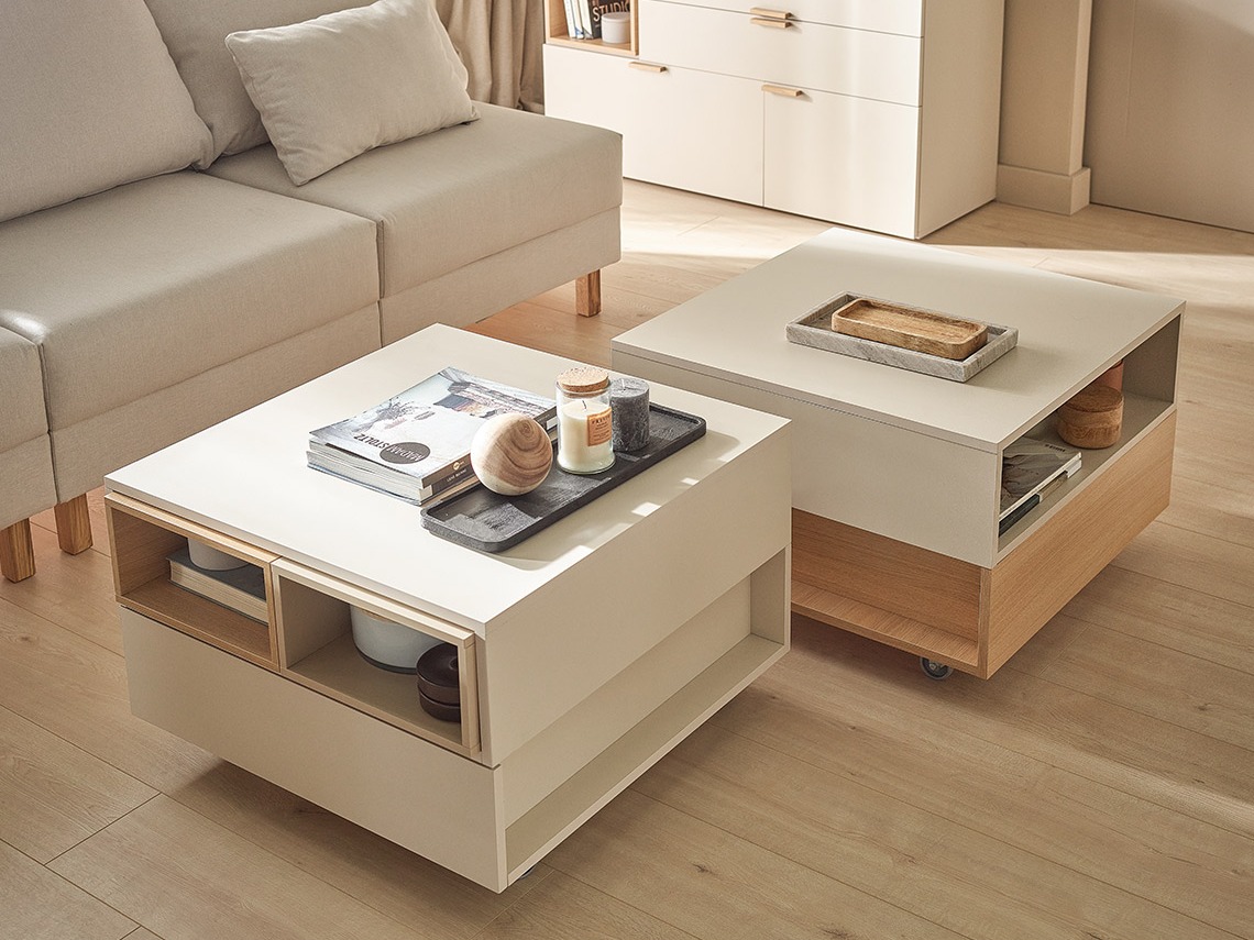 Klubska mizica Veldalo 125 (Lahki hrast)