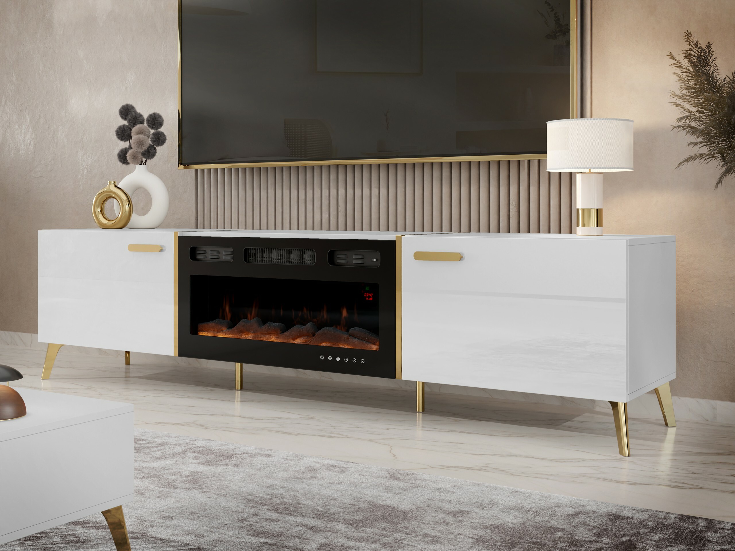 TV-omarica Comfivo Teslomo 112 (Bela + Sijaj bela)