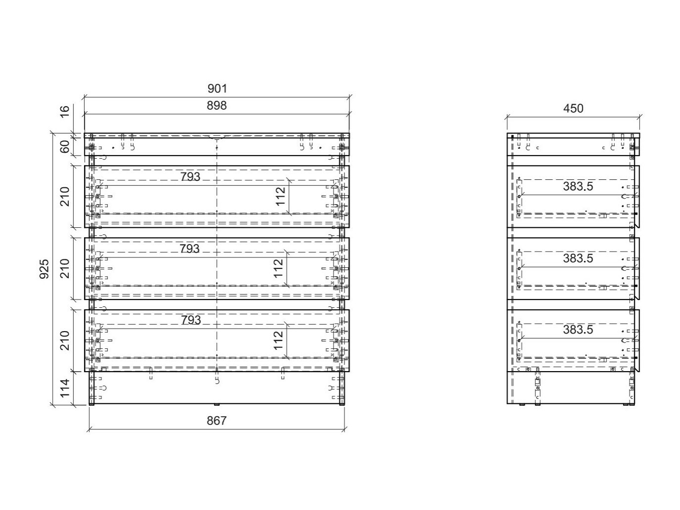 Komplet spalnic Numeri 125