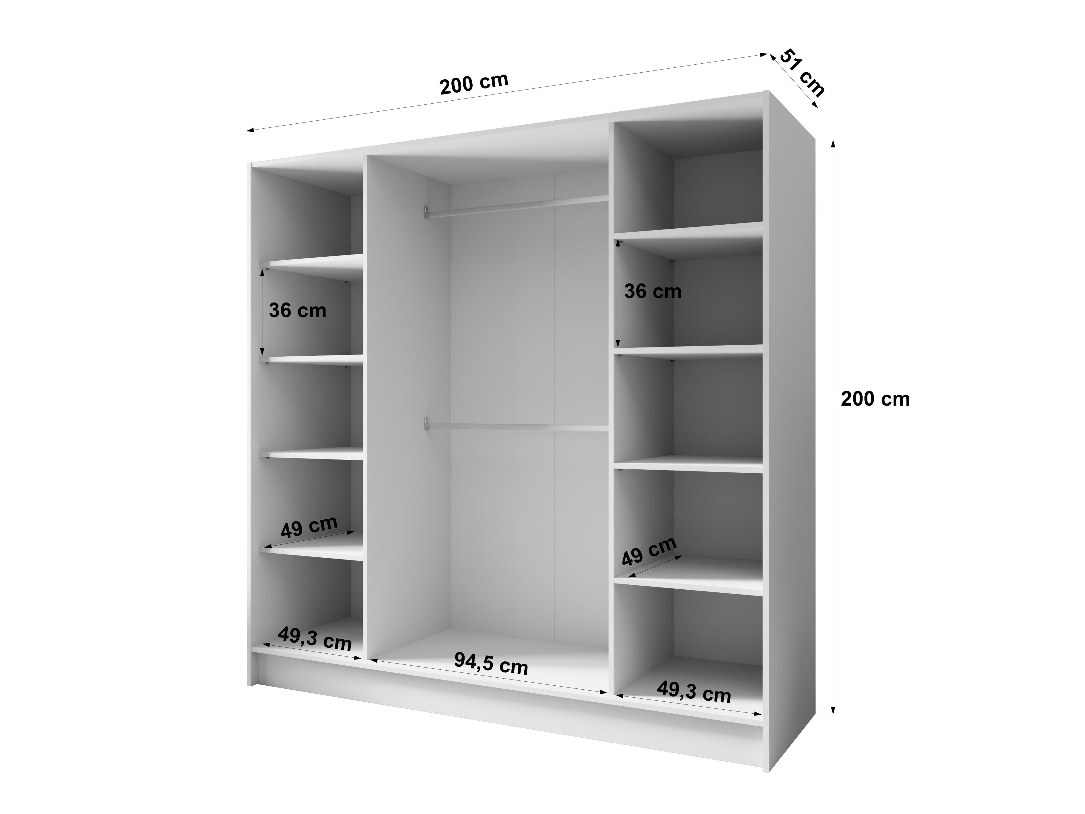 Garderobna omara Arecibo 102