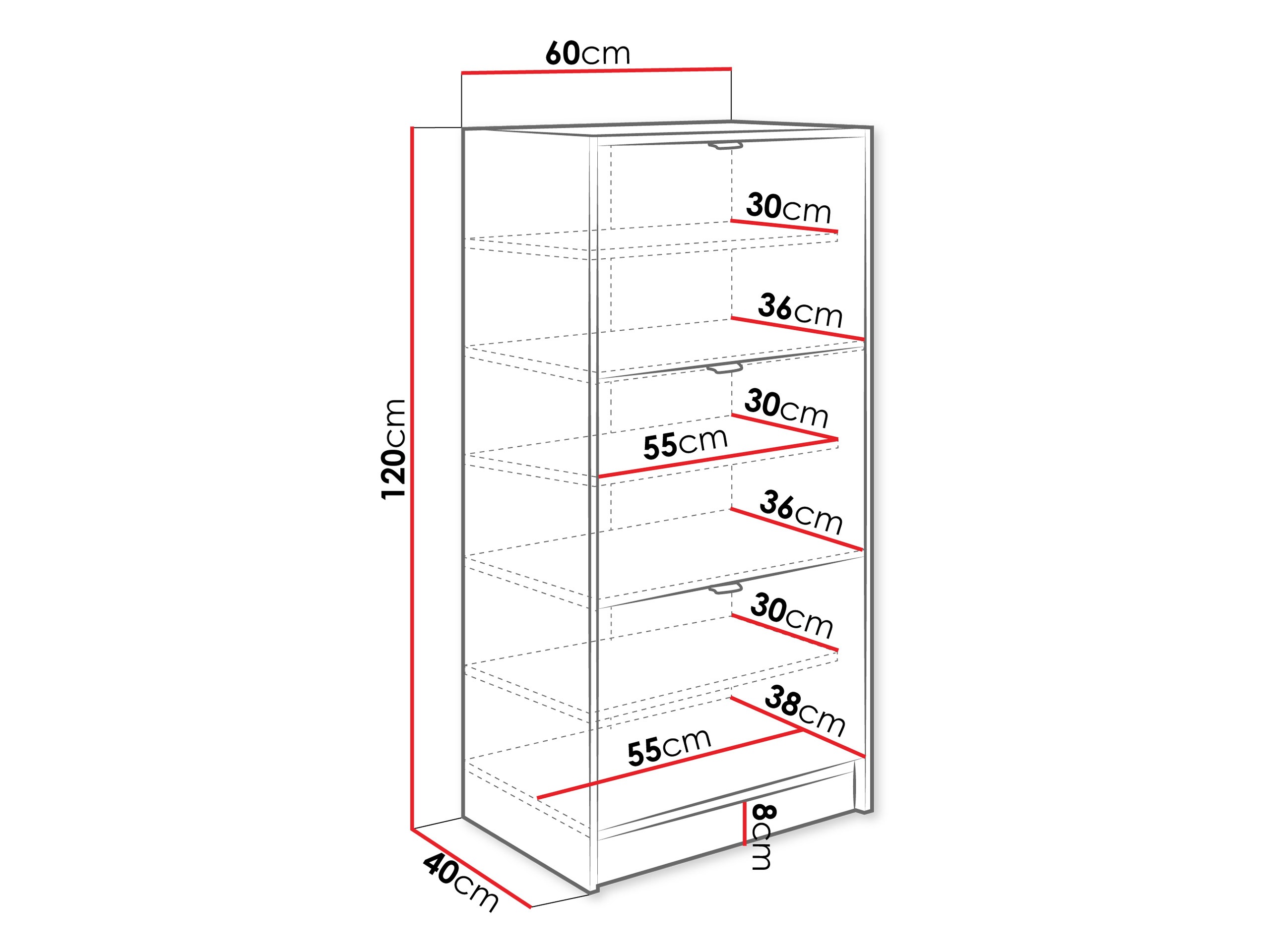 Omarica za čevlje Comfivo Velal III (Bela)
