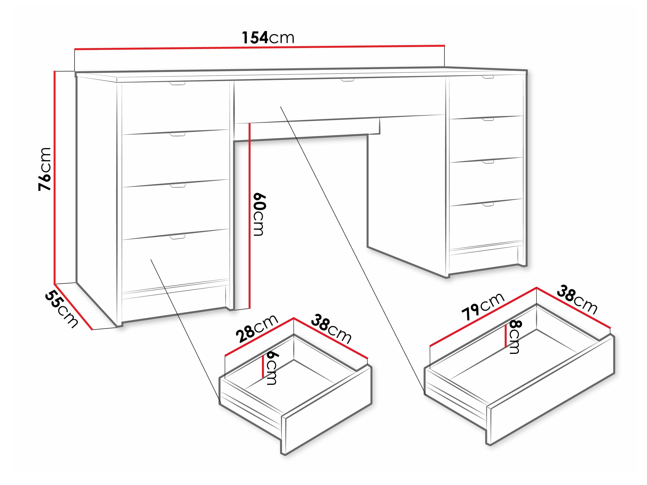 Pisalna miza Comfivo Papilio I (Bež)