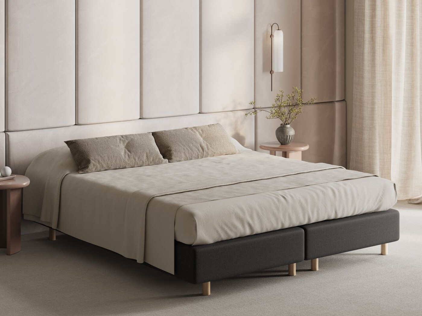 Postelja Beckley 338 (BABEL BLACK)