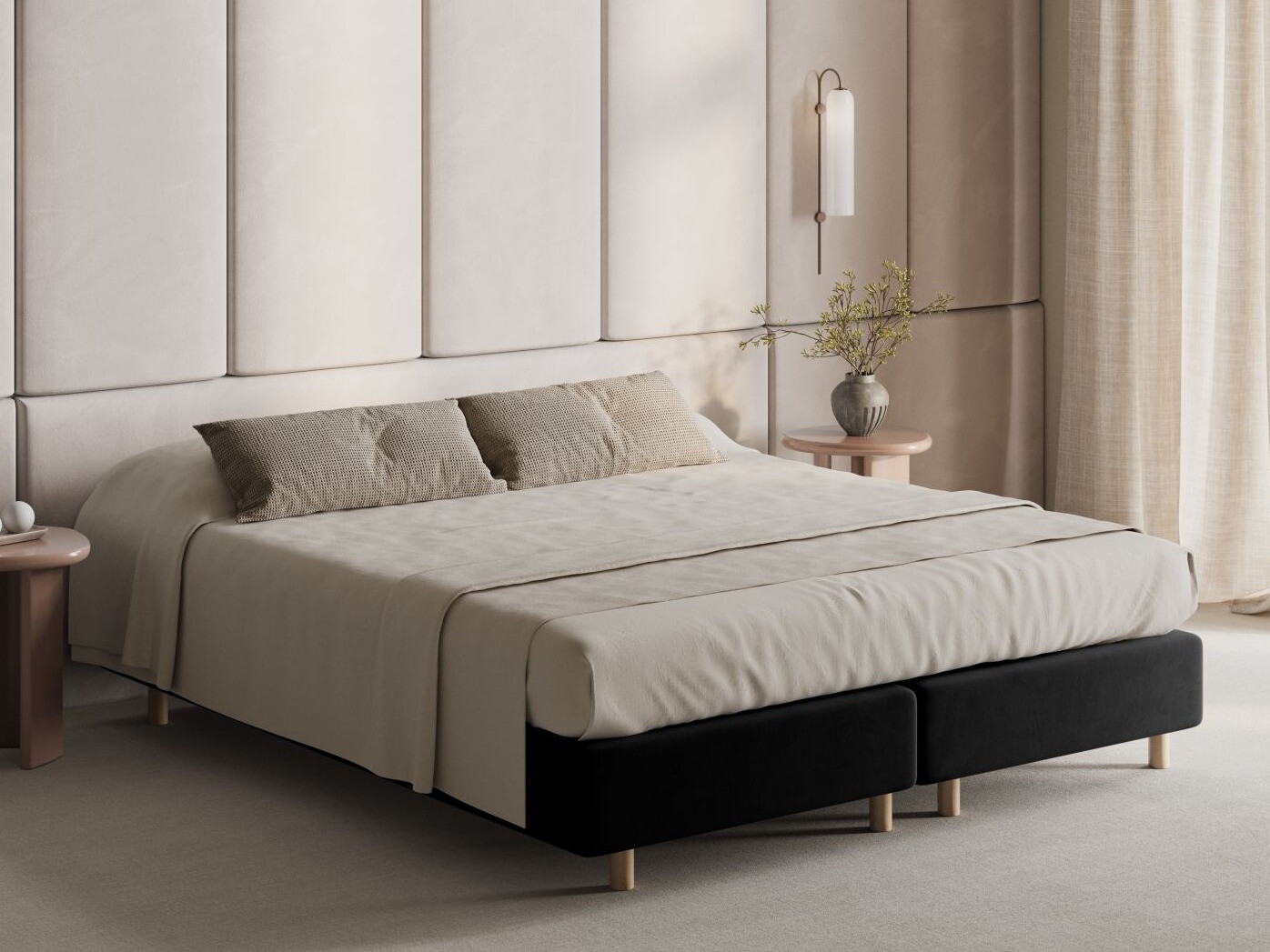 Postelja Beckley 338 (Paris Black)