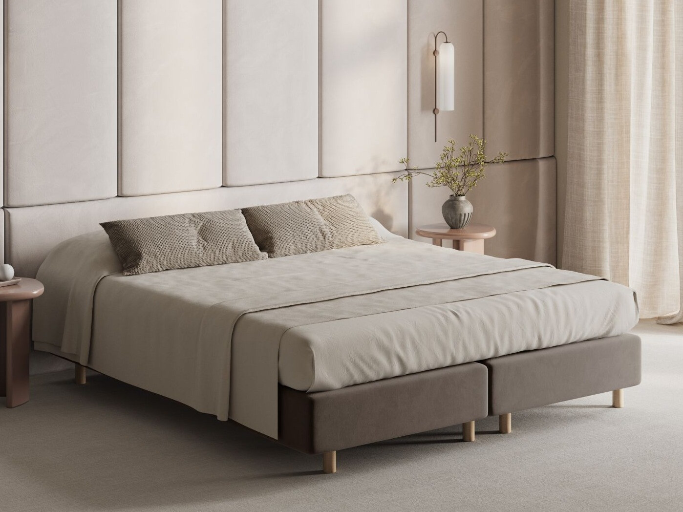 Postelja Beckley 338 (Paris Khaki)