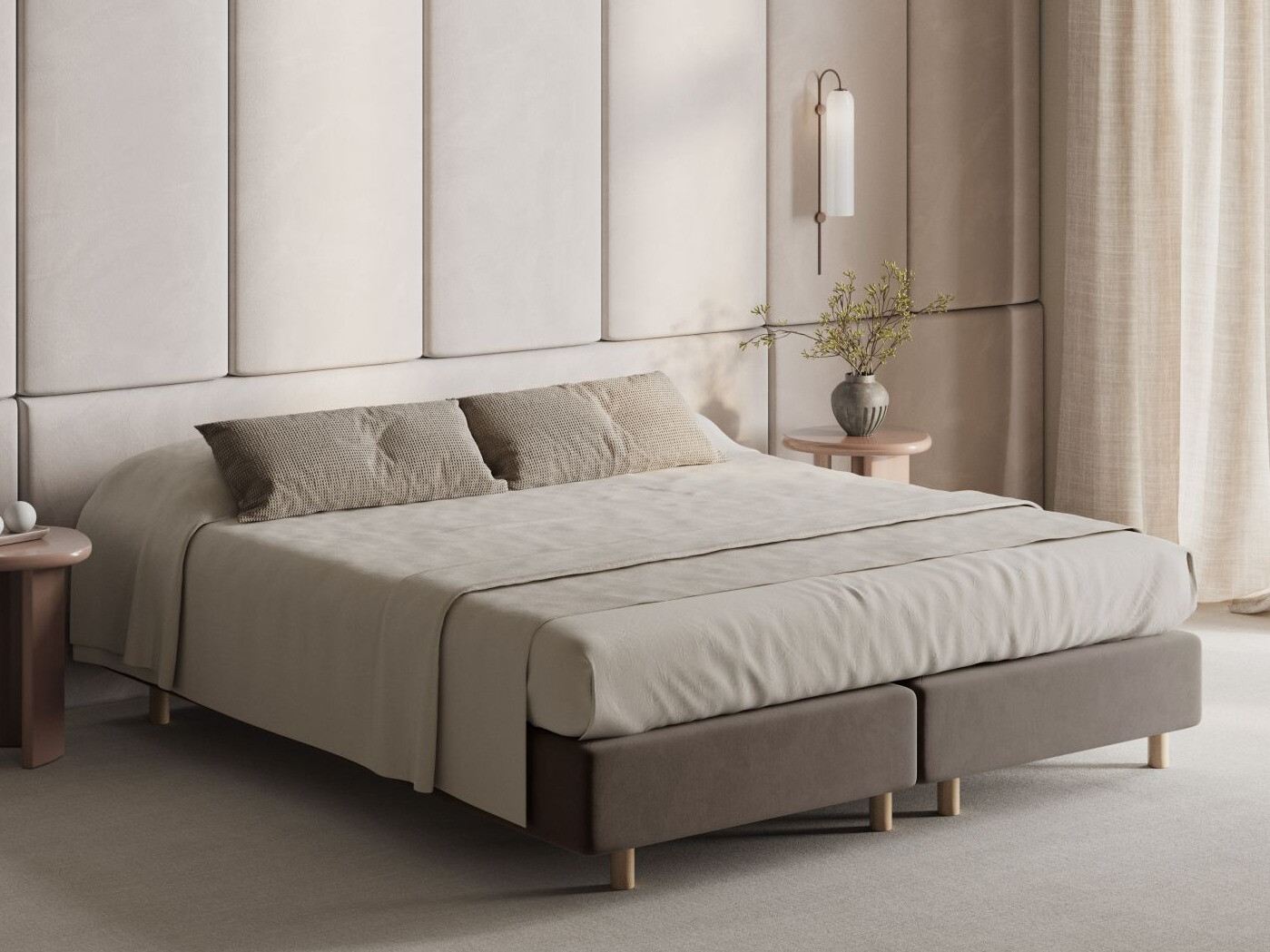 Postelja Beckley 338 (Paris Khaki)