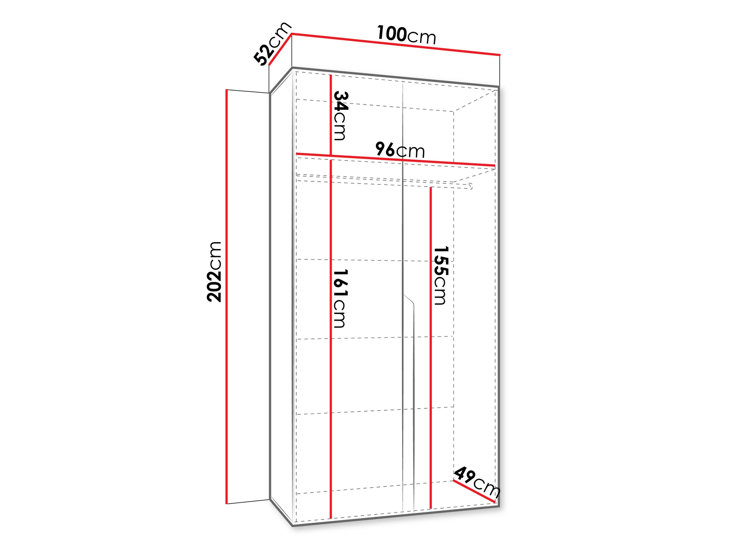 Garderobna omara Hartford 579 (Kašmir)