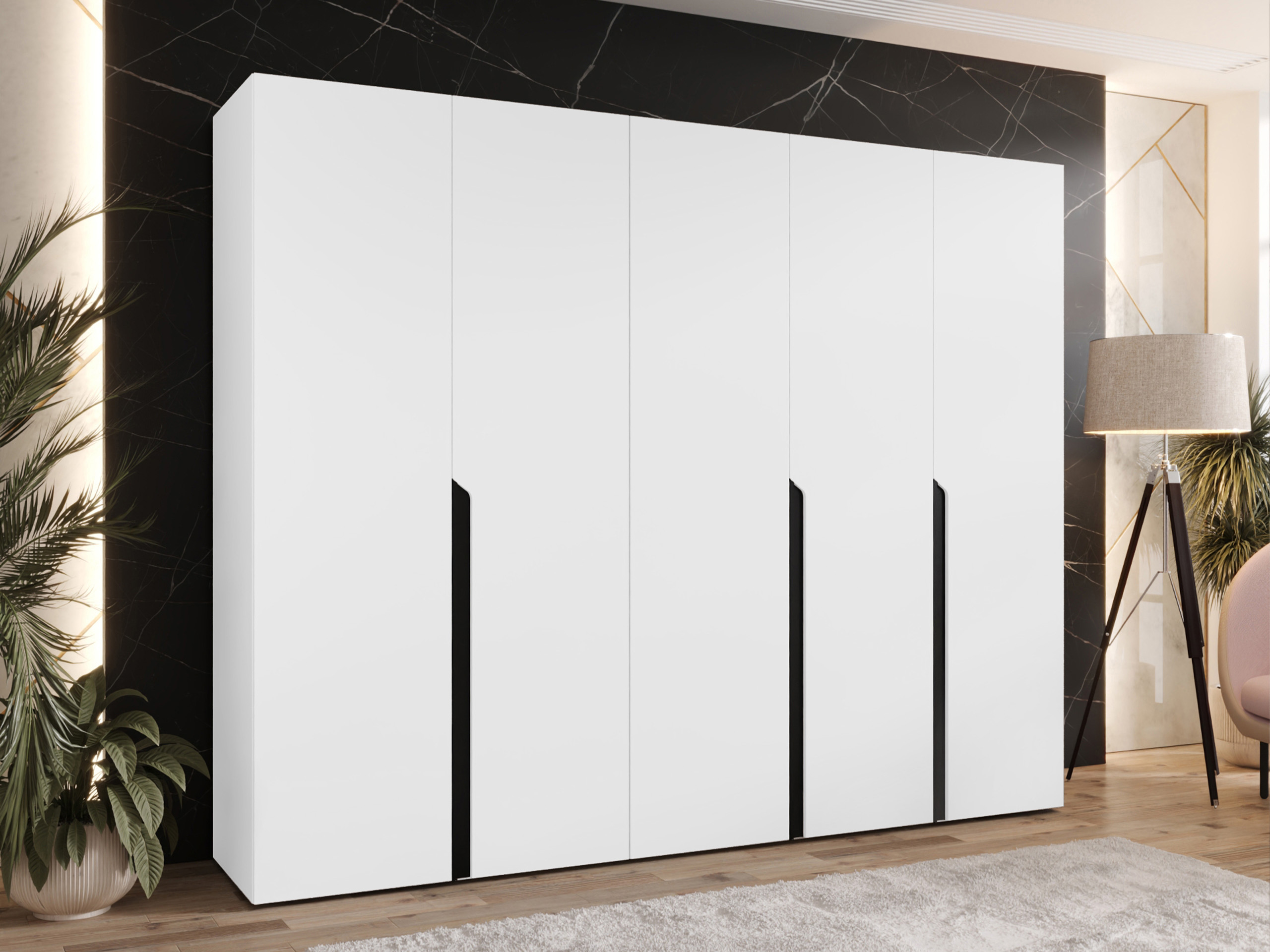 Garderobna omara Hartford 582 (Bela)