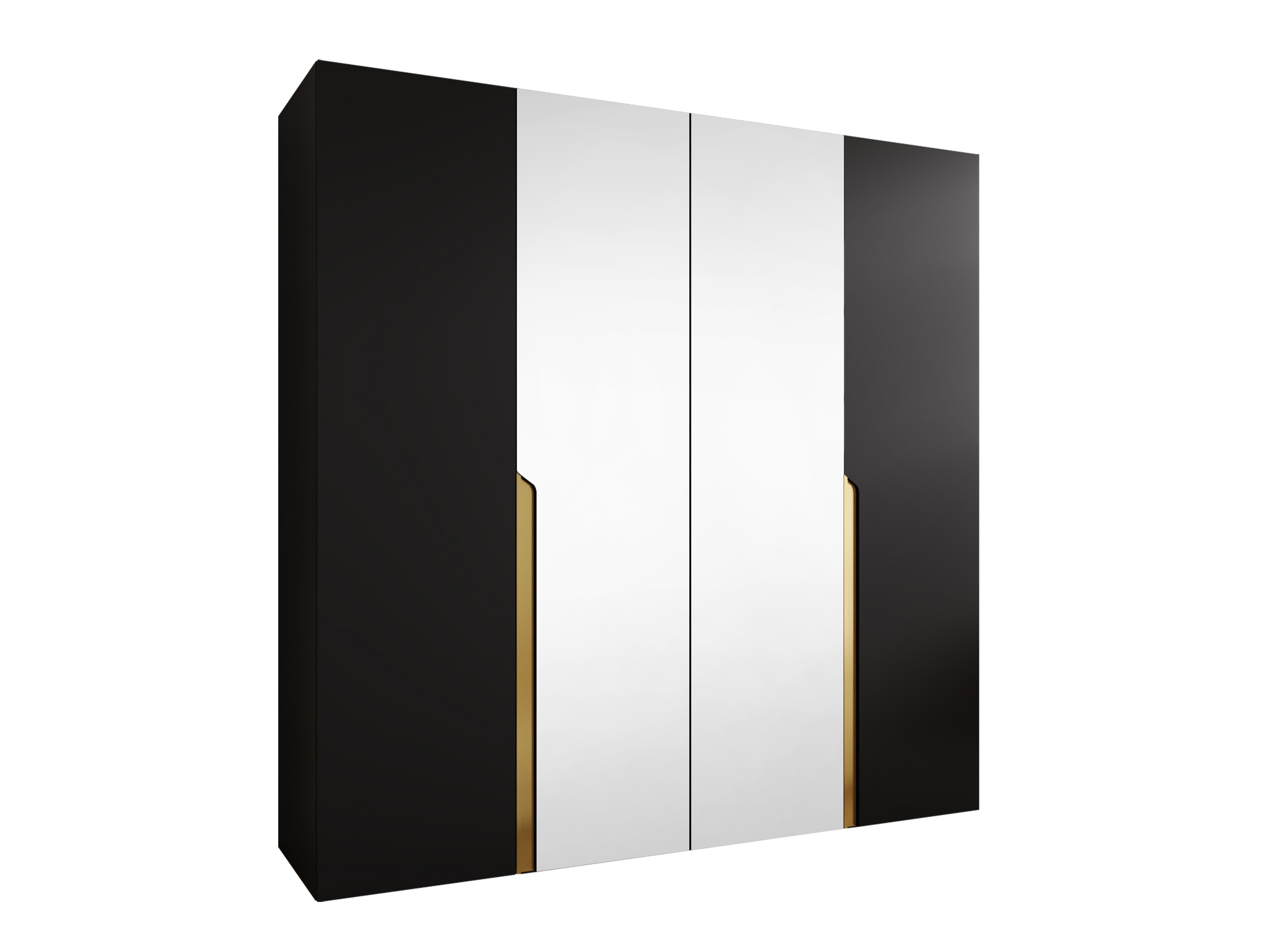 Garderobna omara Hartford 586 (Črna)