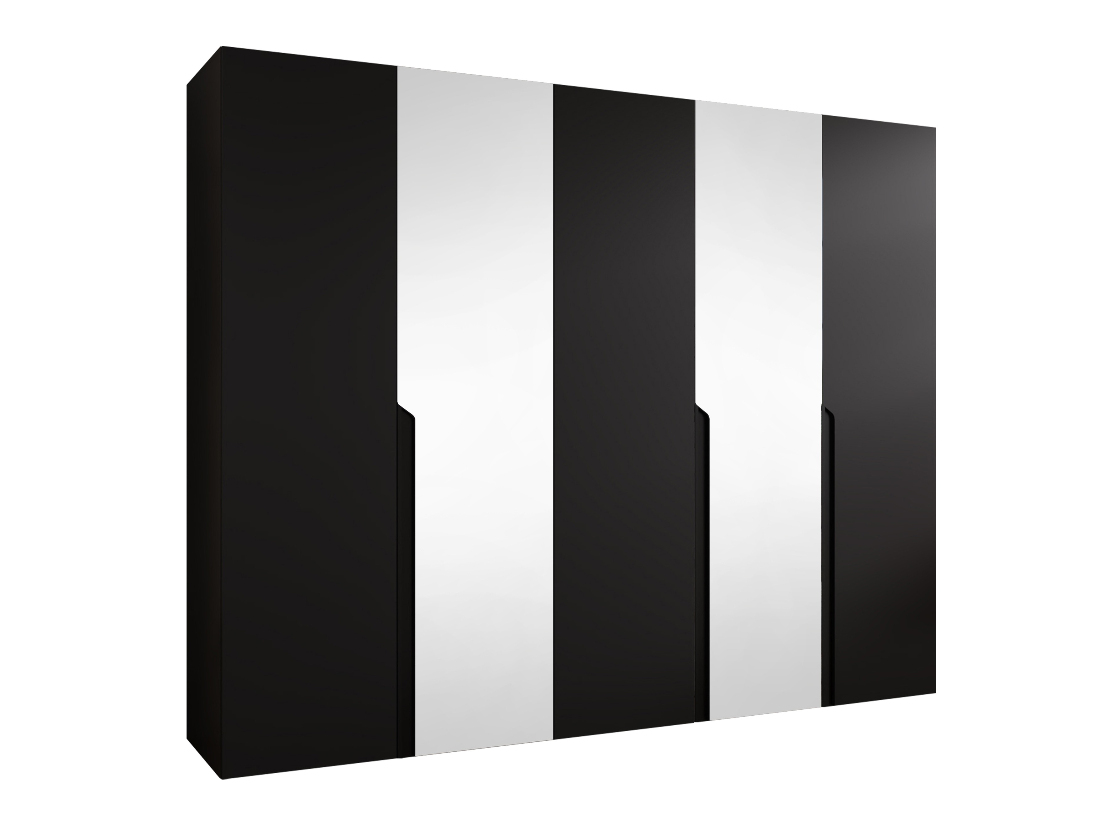 Garderobna omara Hartford 587 (Črna)