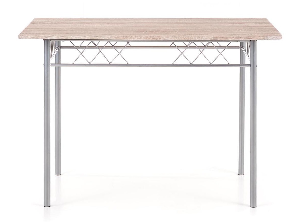 Jedilniški komplet Houston 1251 (Sonoma hrast + Srebrna)