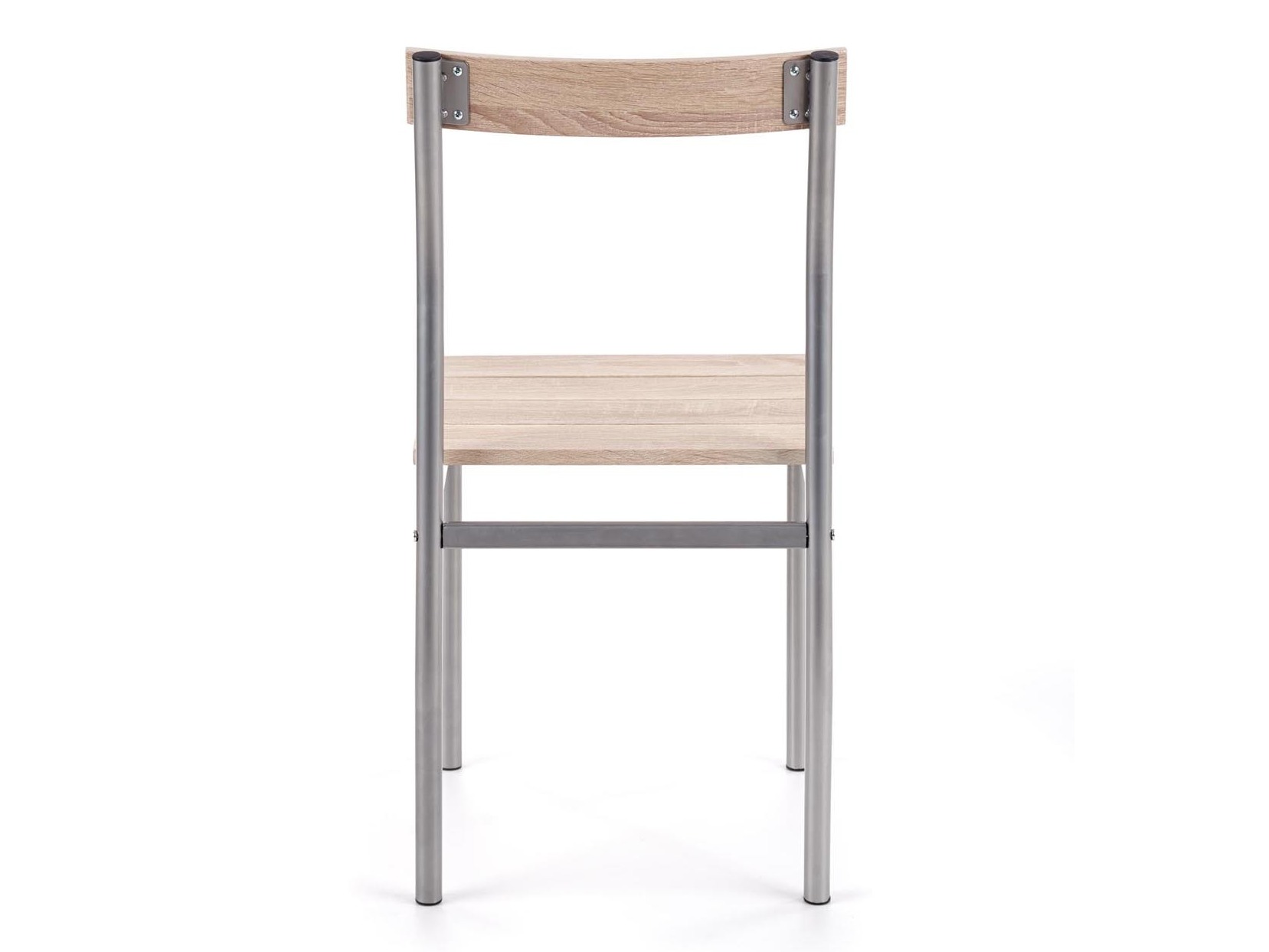 Jedilniški komplet Houston 1251 (Sonoma hrast + Srebrna)