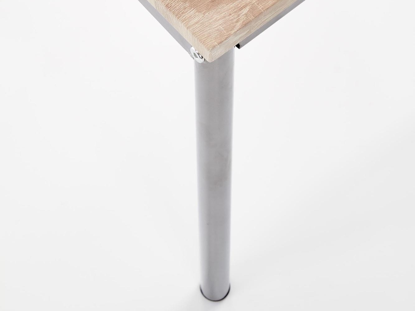 Jedilniški komplet Houston 1251 (Sonoma hrast + Srebrna)