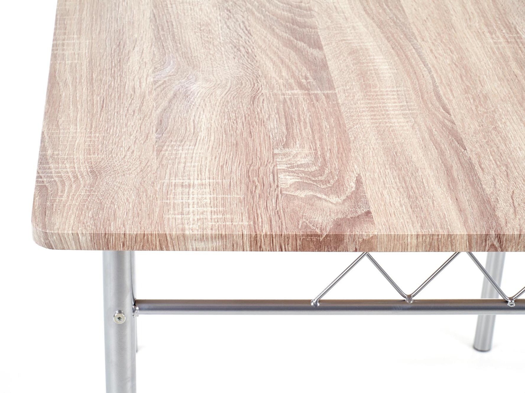 Jedilniški komplet Houston 1251 (Sonoma hrast + Srebrna)