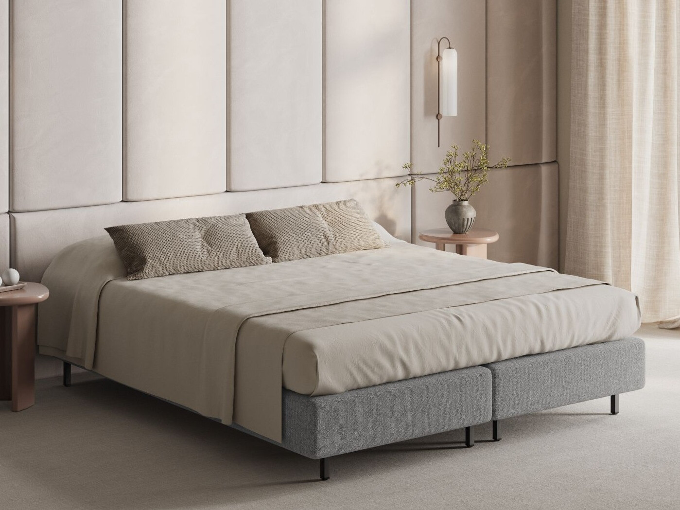 Postelja Beckley 339 (Eden 18 Siva)