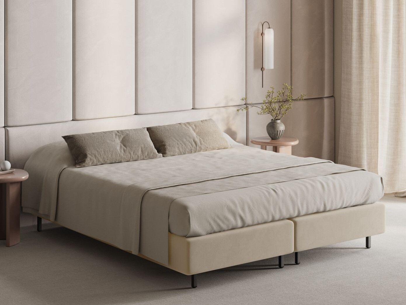 Postelja Beckley 339 (Paris Beige)