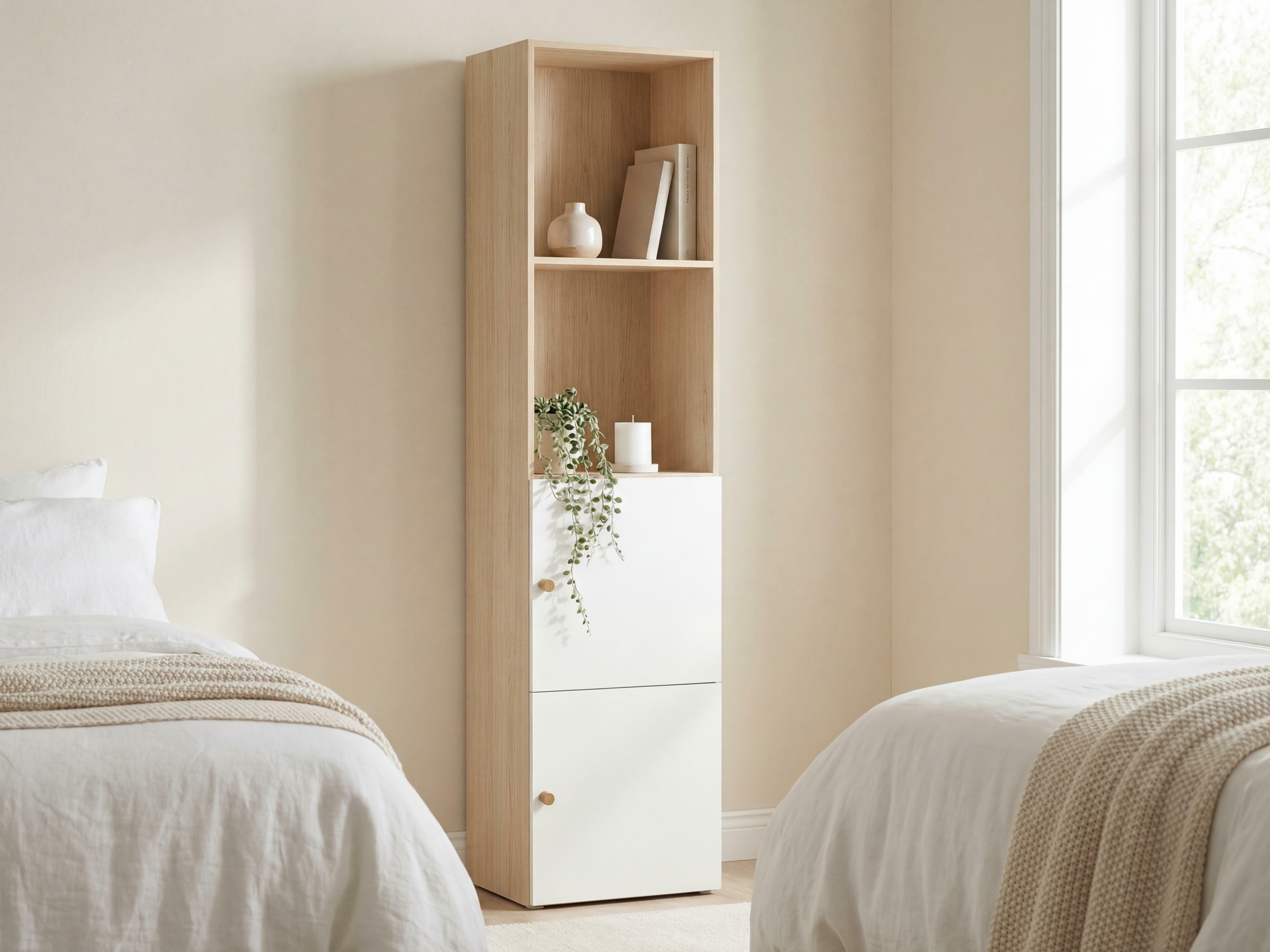 Regal Tornolo 102 (Lahki hrast + Bela)