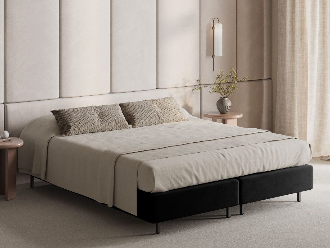Postelja Beckley 339 (Paris Black)