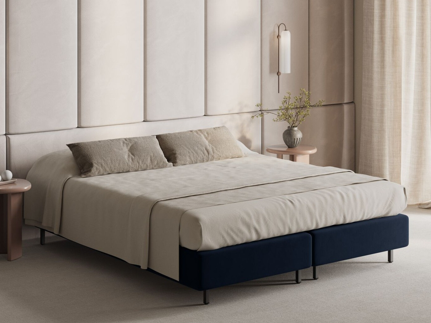Postelja Beckley 339 (Paris Deep Blue)