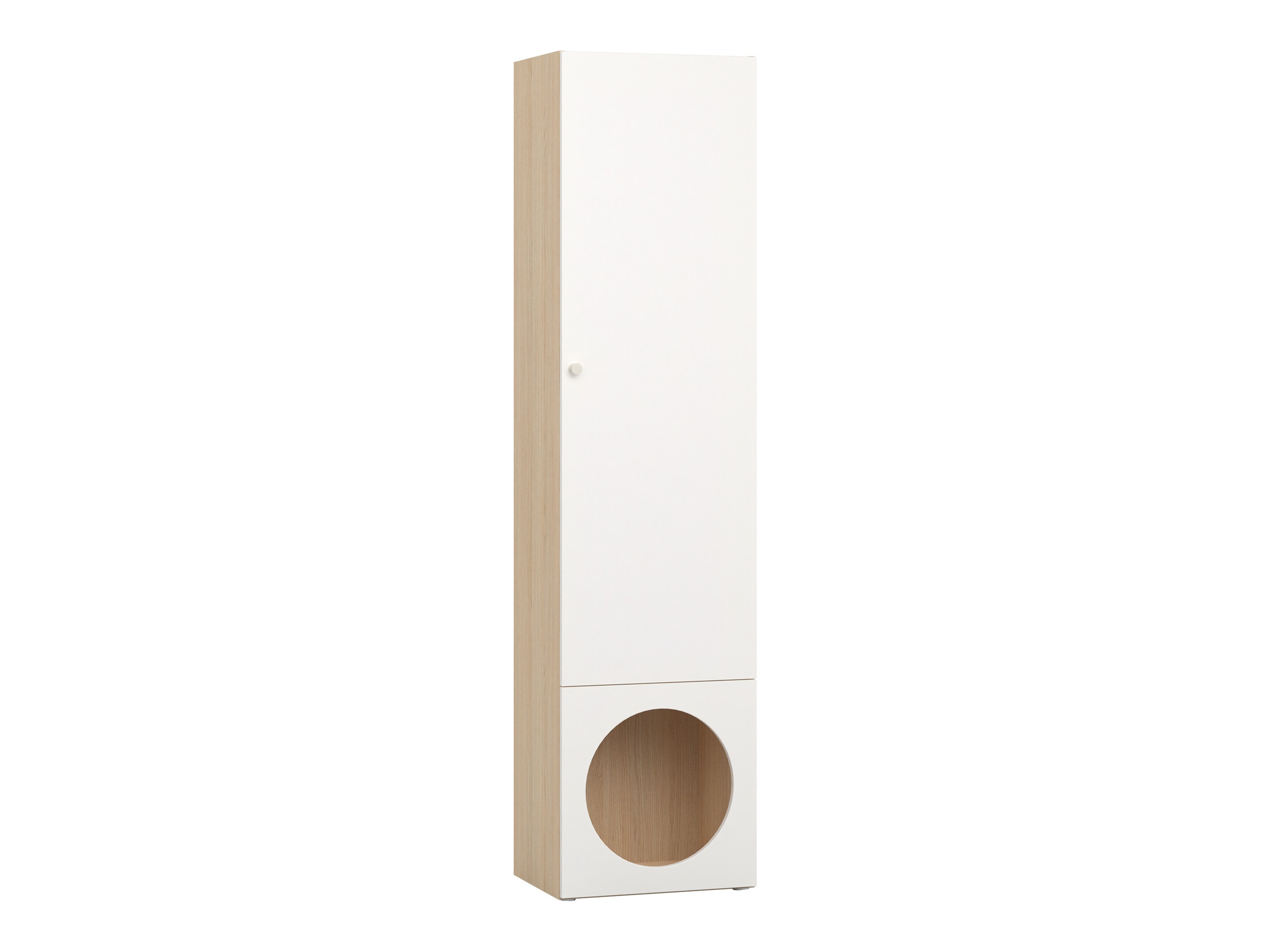 Regal Tornolo 104 (Lahki hrast + Bela)