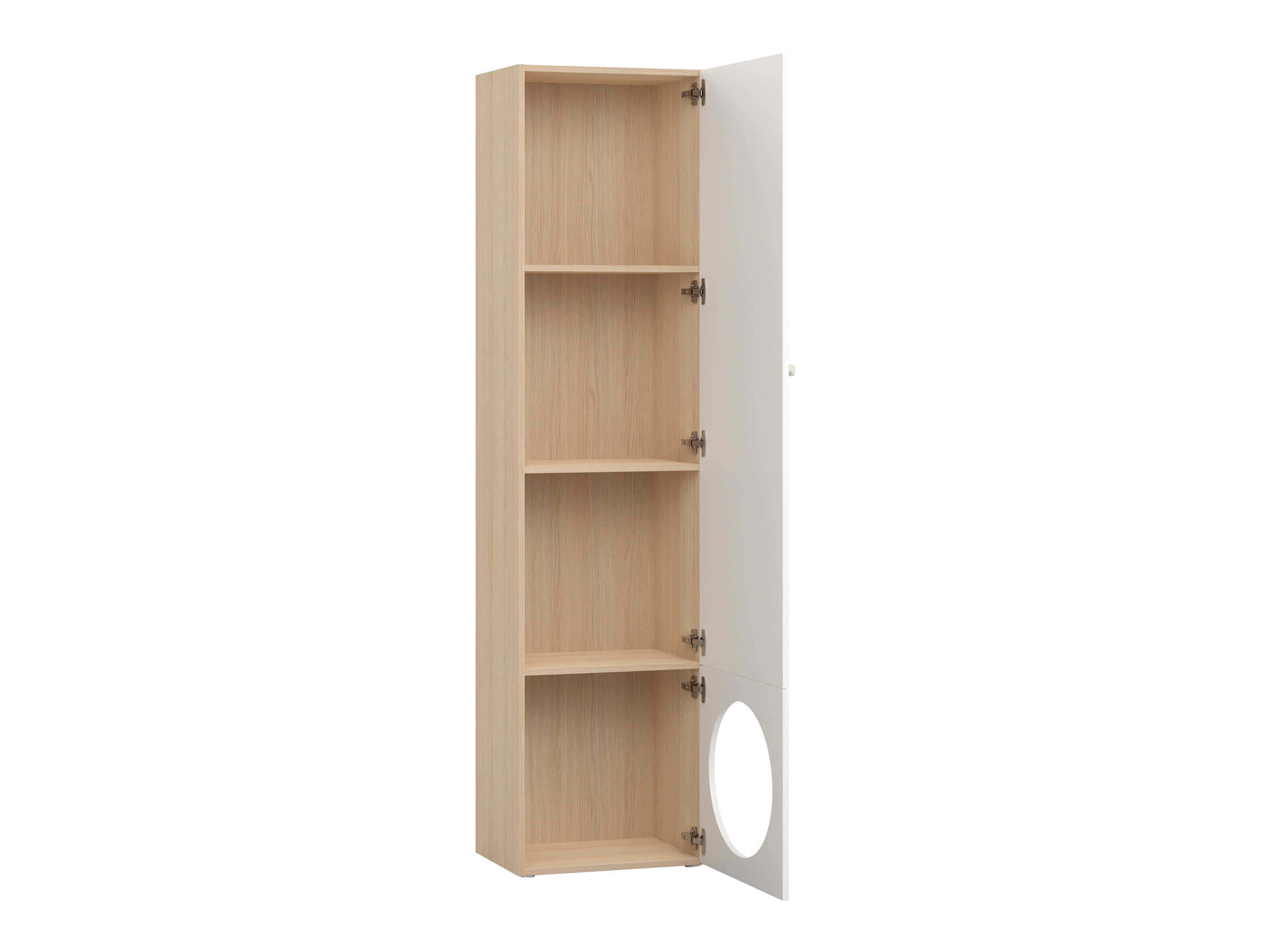 Regal Tornolo 104 (Lahki hrast + Bela)