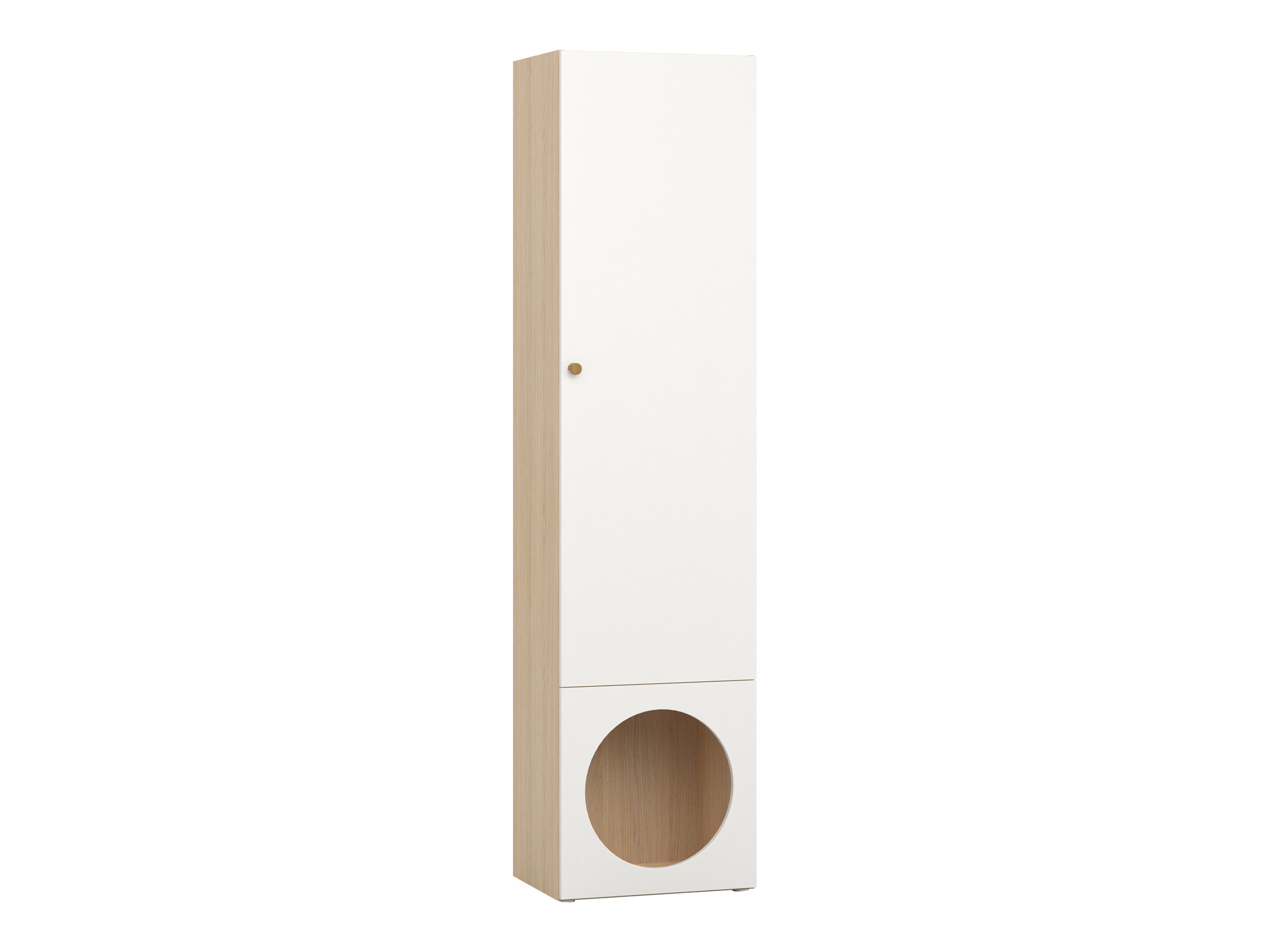 Regal Tornolo 104 (Lahki hrast + Bela)