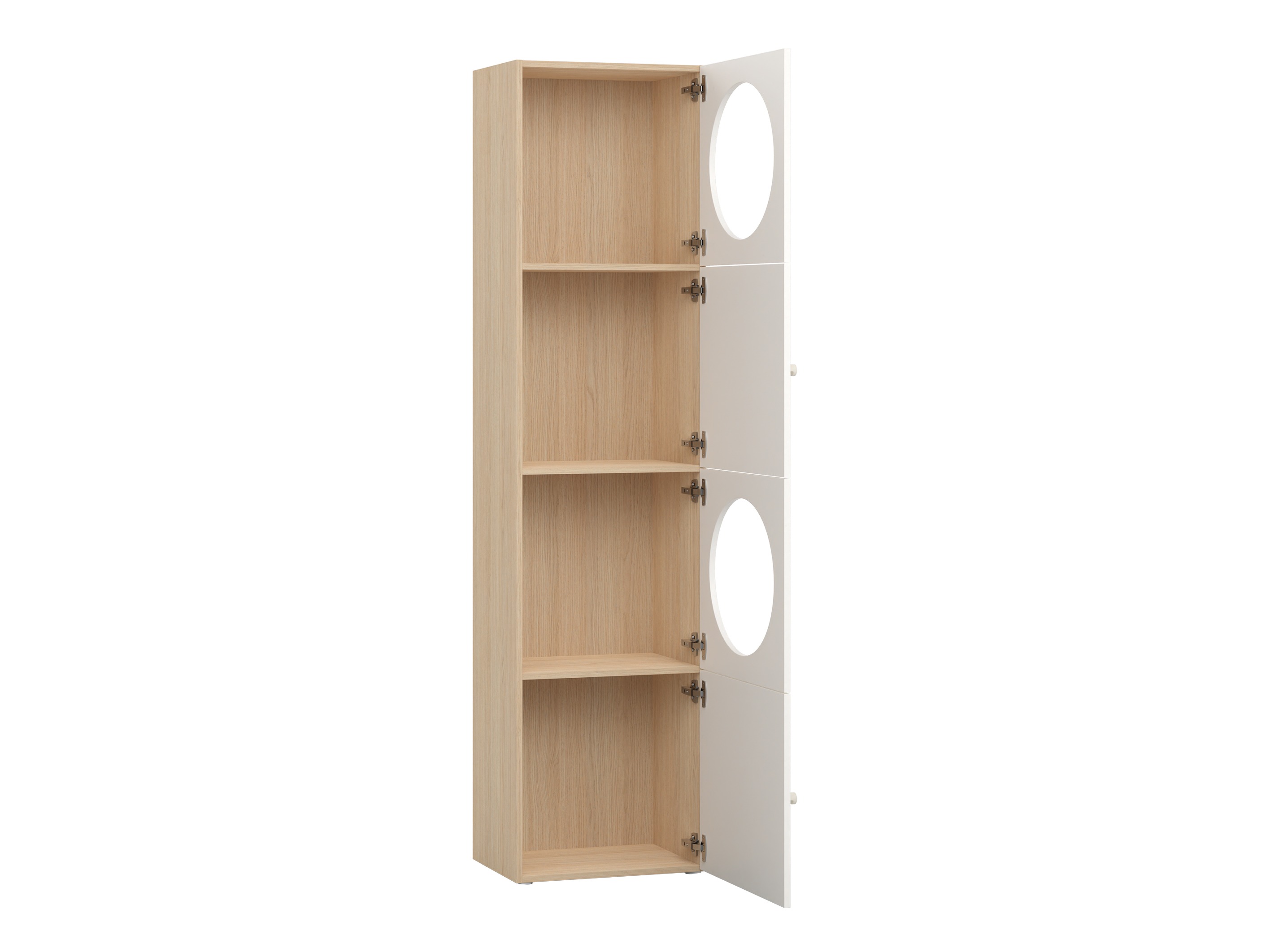 Regal Tornolo 105 (Lahki hrast + Bela)