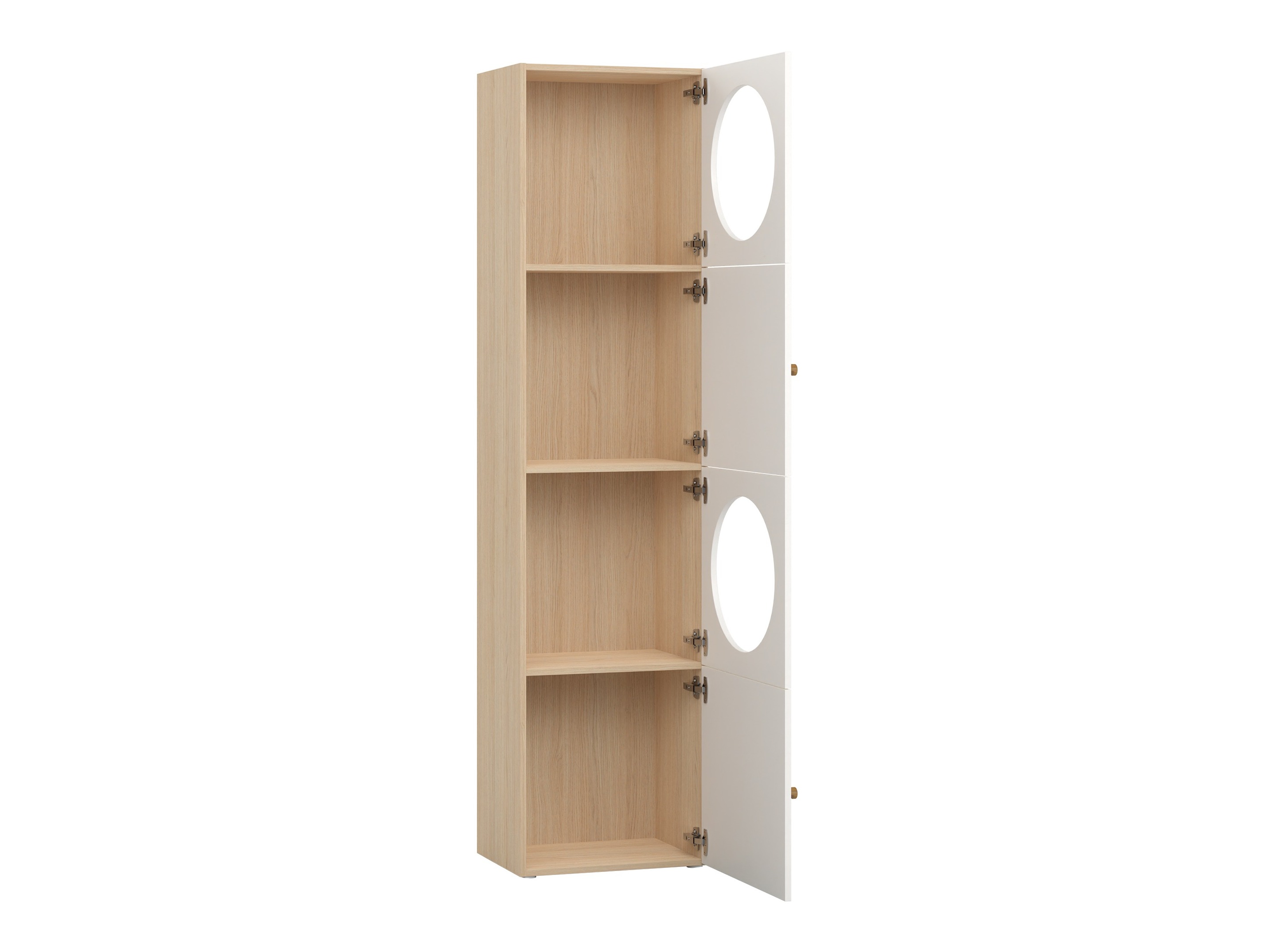Regal Tornolo 105 (Lahki hrast + Bela)