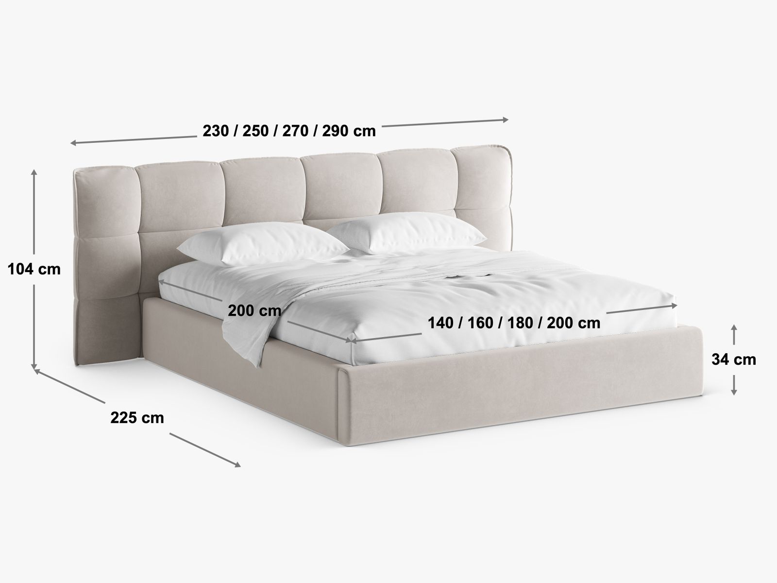 Postelja Beckley 341 (Sicuro 10)