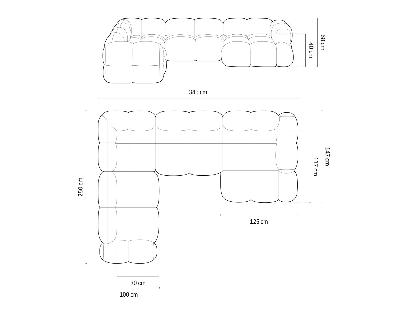 Kotna garnitura Duncore 103 (Sorella 03)