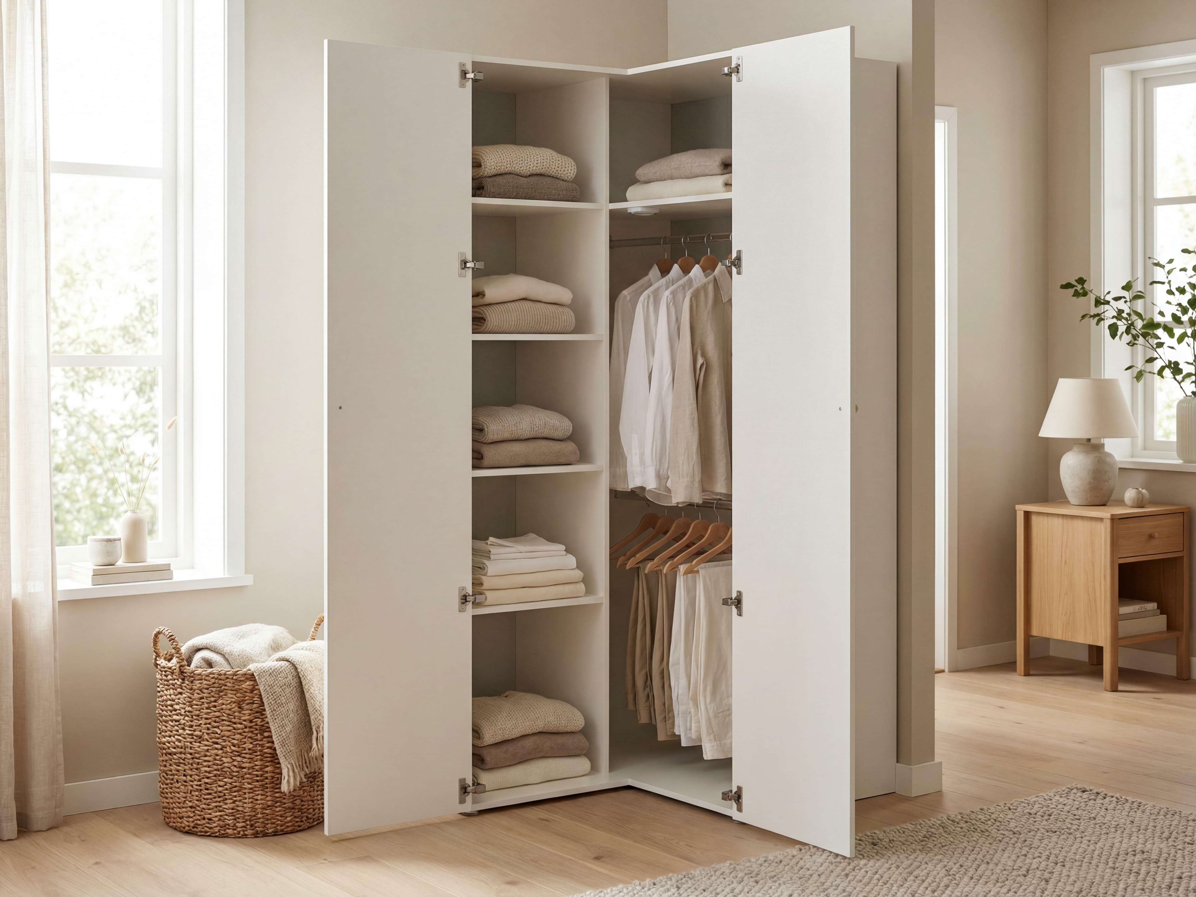 Kotna omara Tornolo 113 (Bela + Siva)