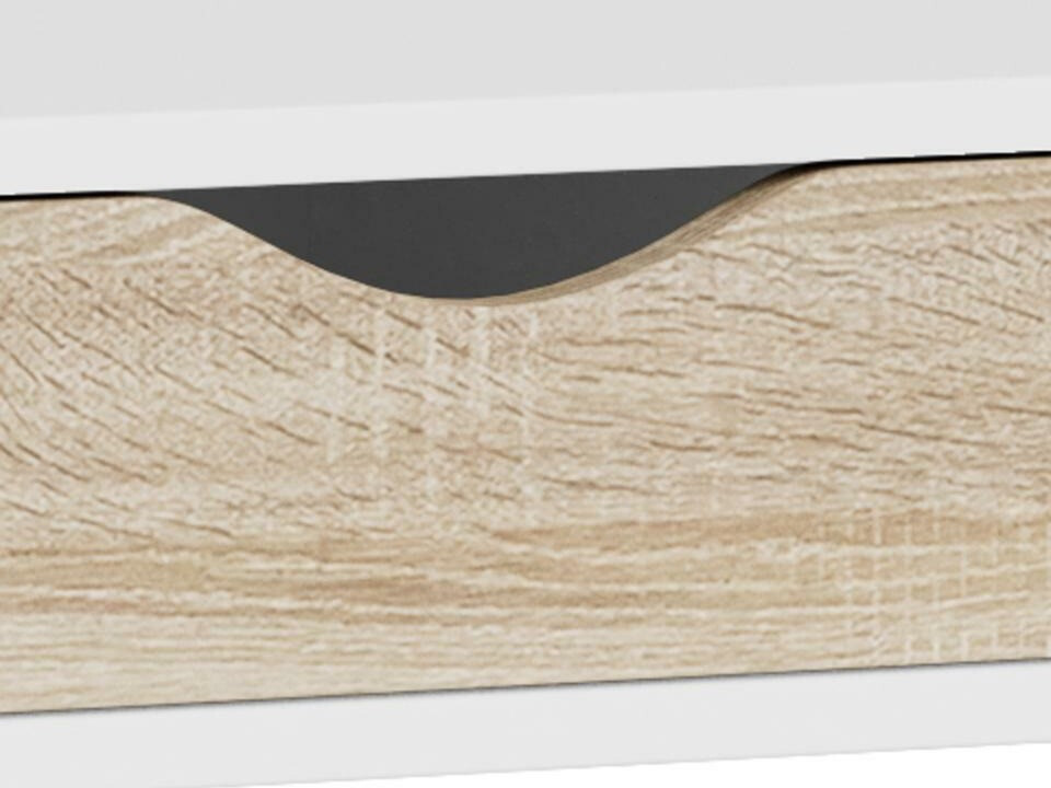 Pisalna miza Norsica 113 (Bela + Hrast)