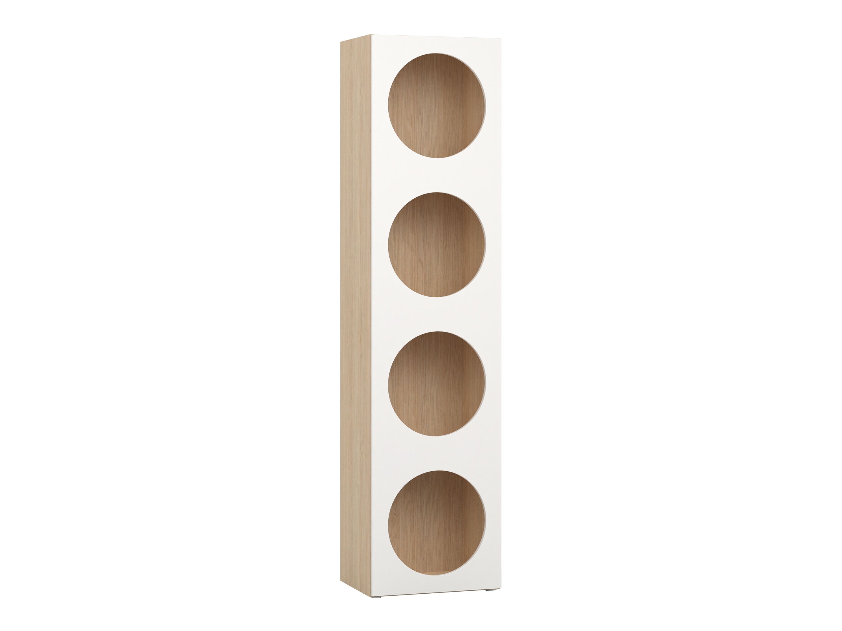 Regal Tornolo 116 (Lahki hrast + Bela)