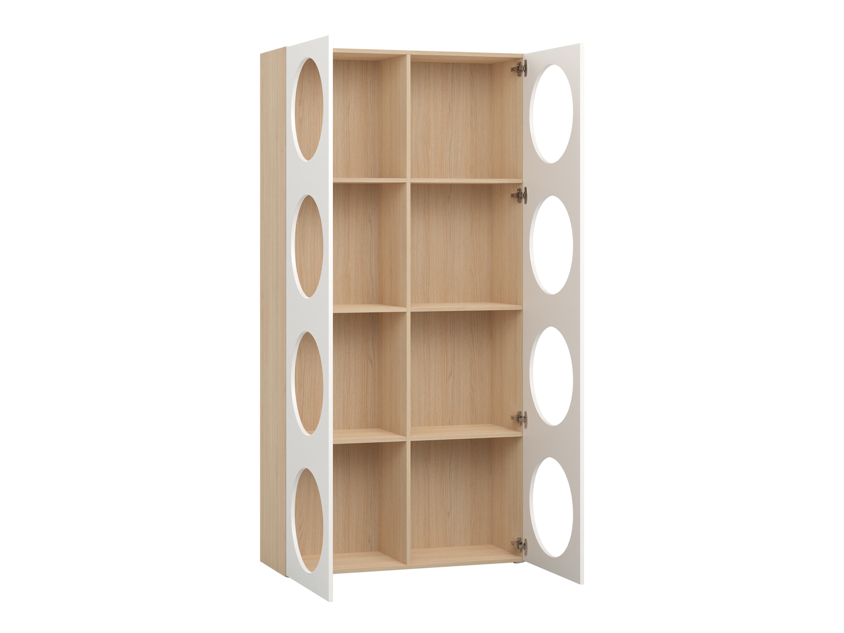 Regal Tornolo 118 (Lahki hrast + Bela)