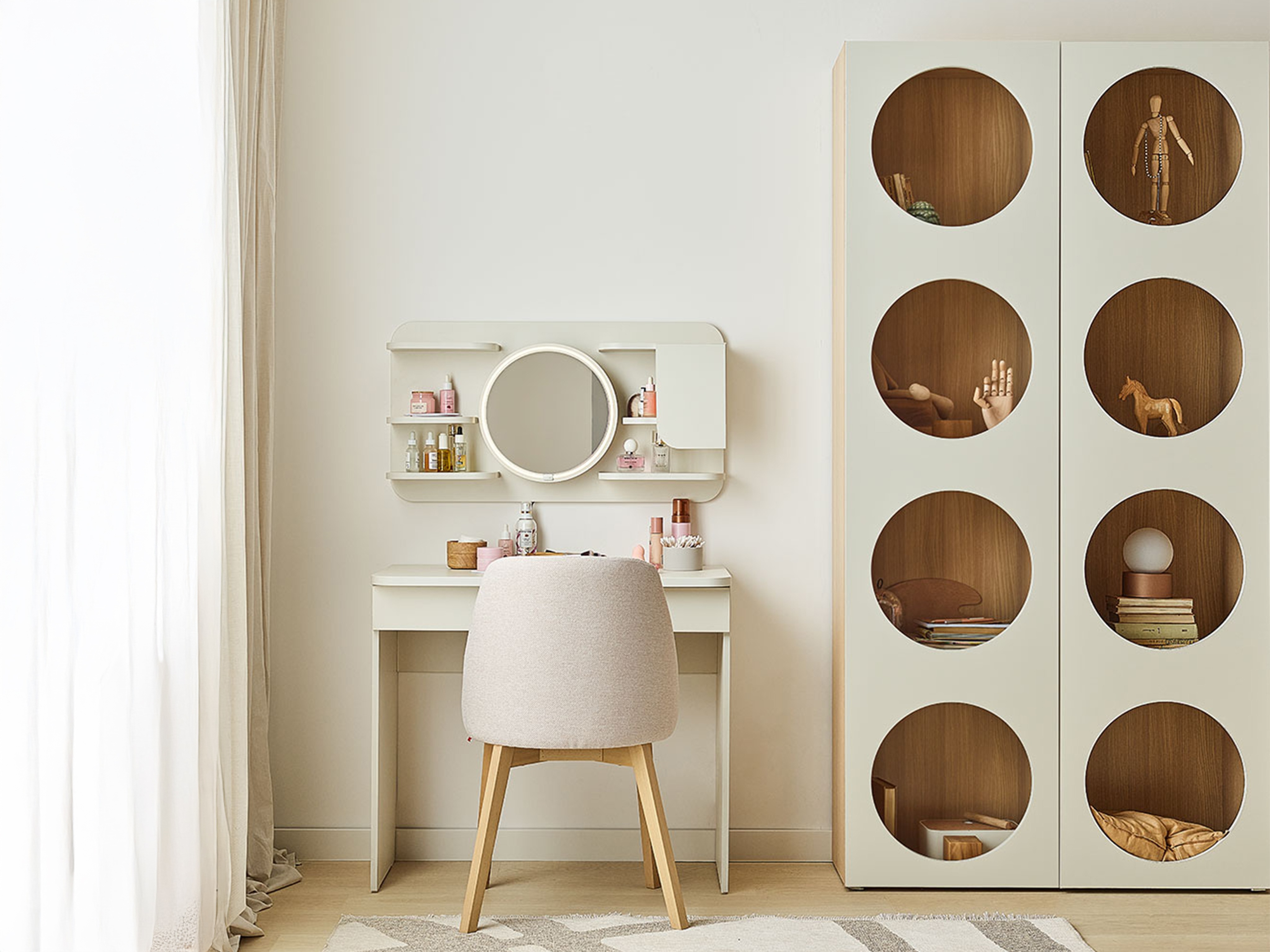 Regal Tornolo 118 (Lahki hrast + Bela)