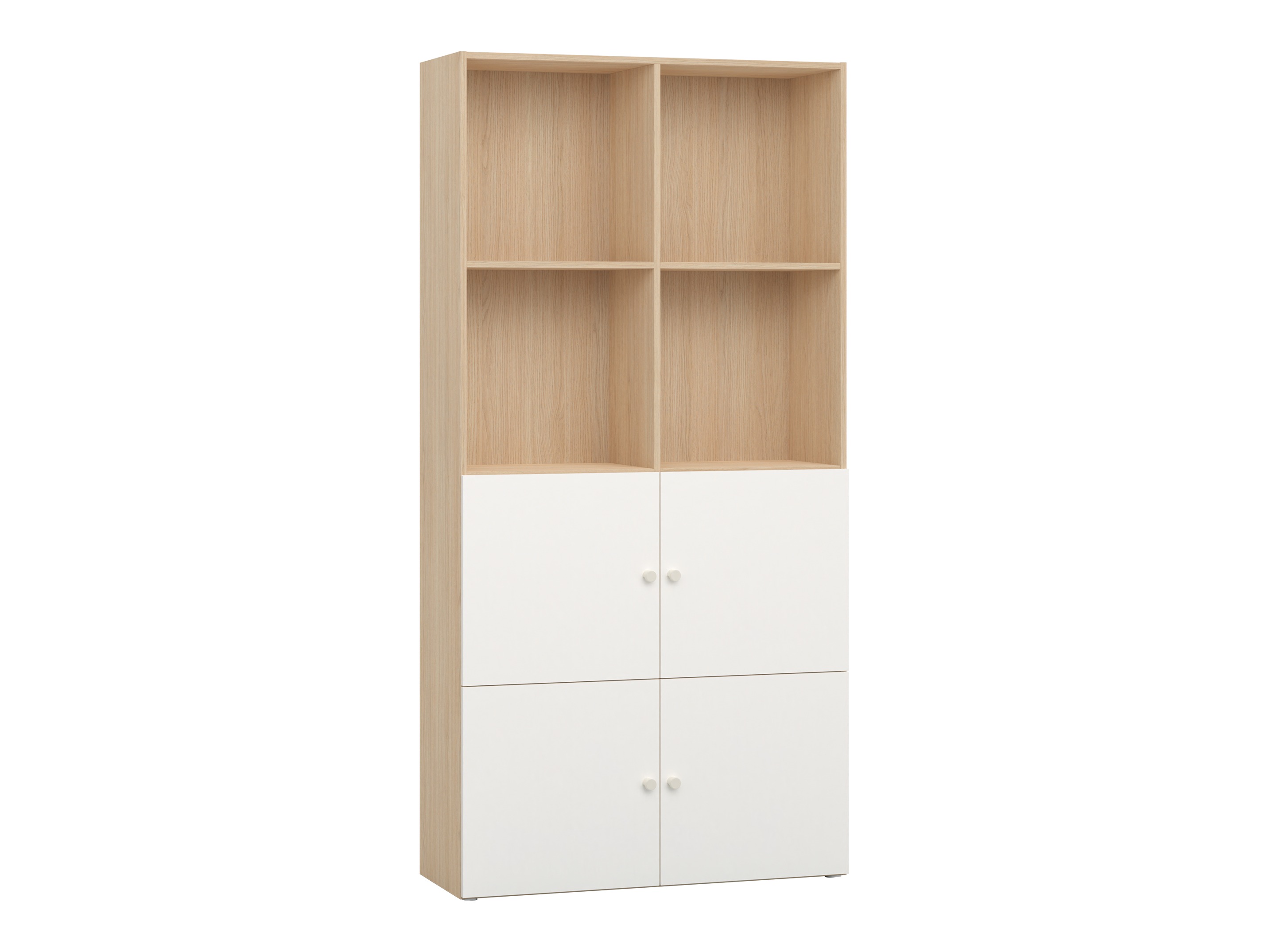 Regal Tornolo 120 (Lahki hrast + Bela)