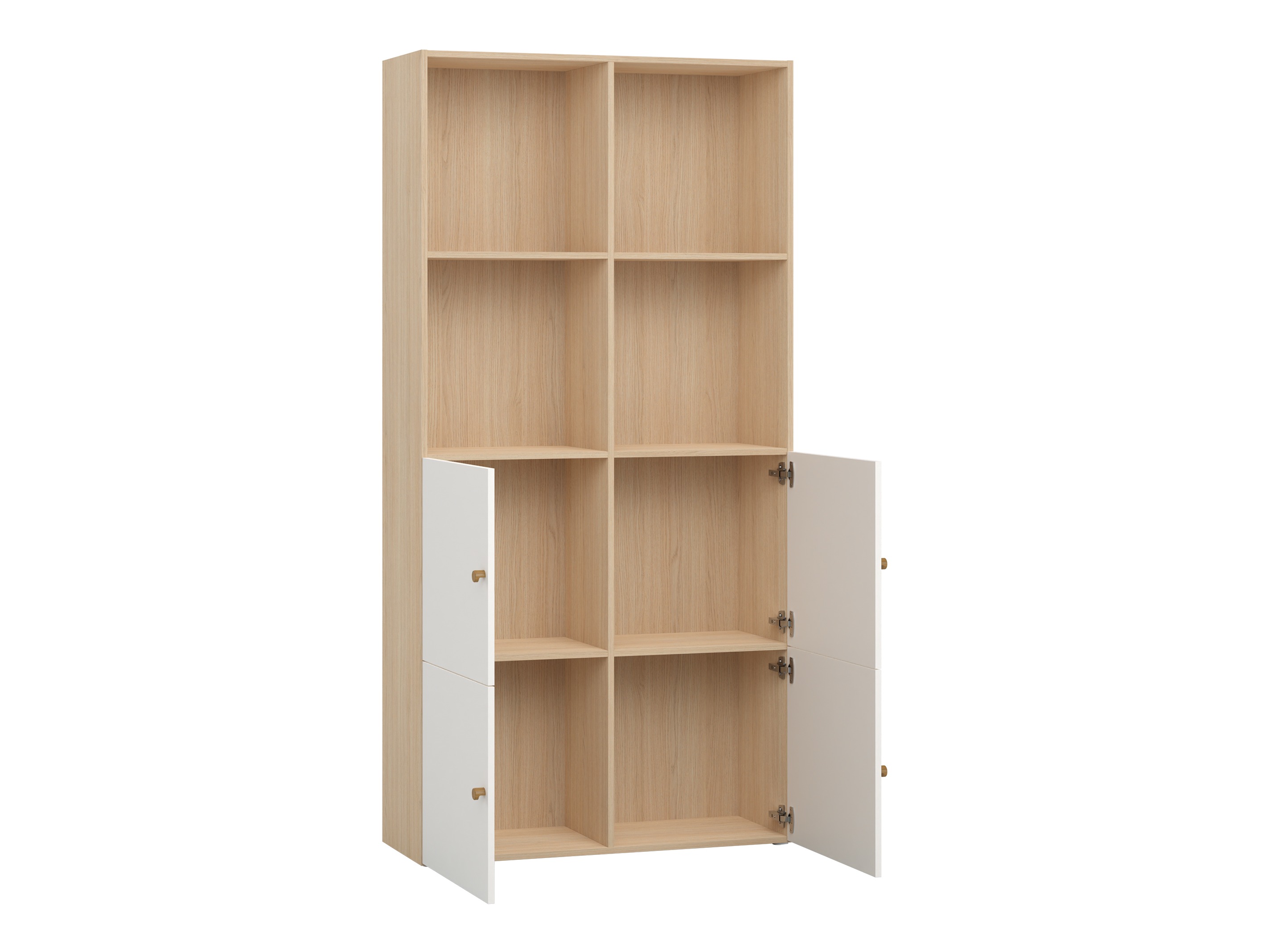 Regal Tornolo 120 (Lahki hrast + Bela)
