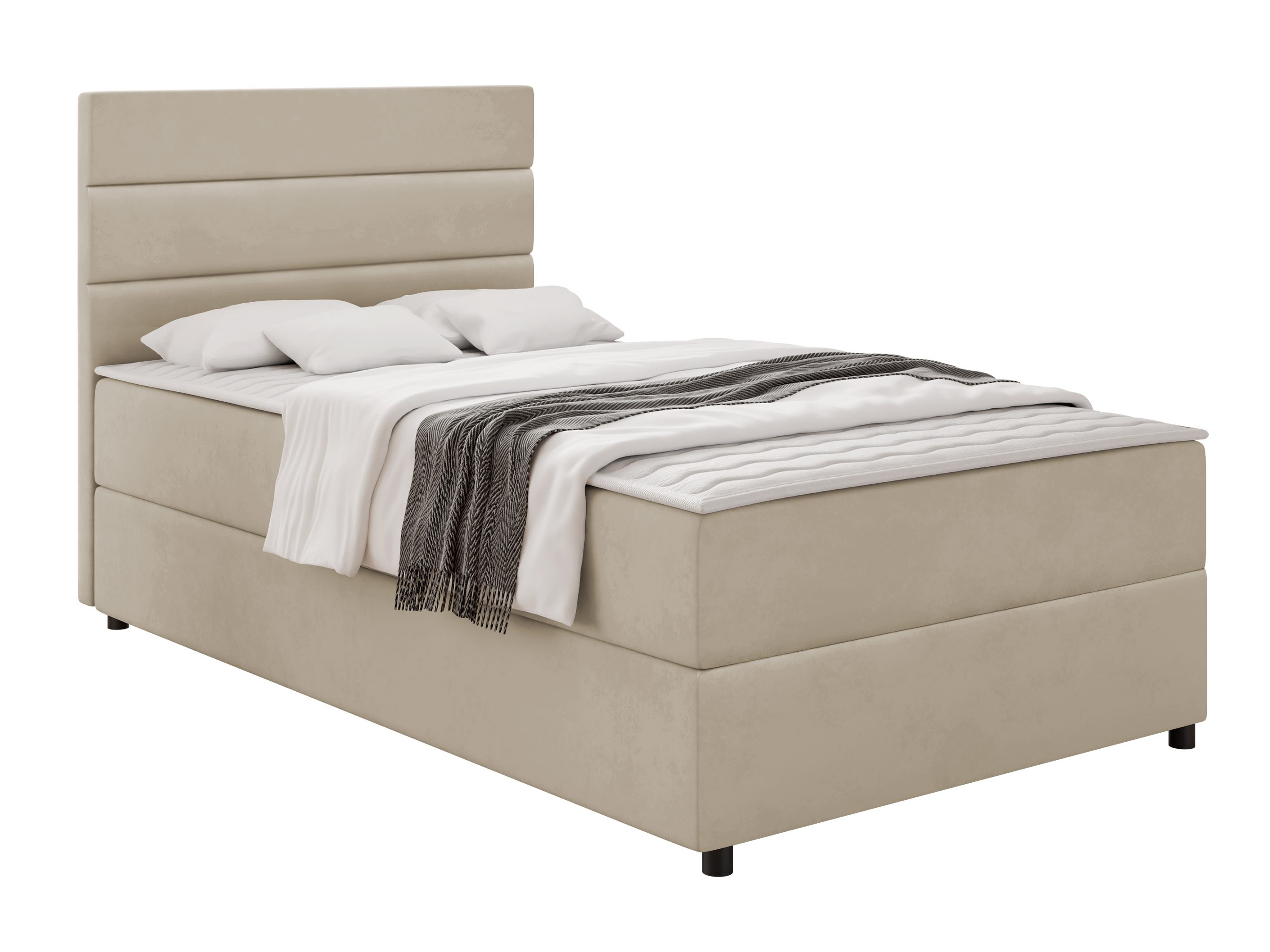 Boxspring postelja Delphio (Manila 02)