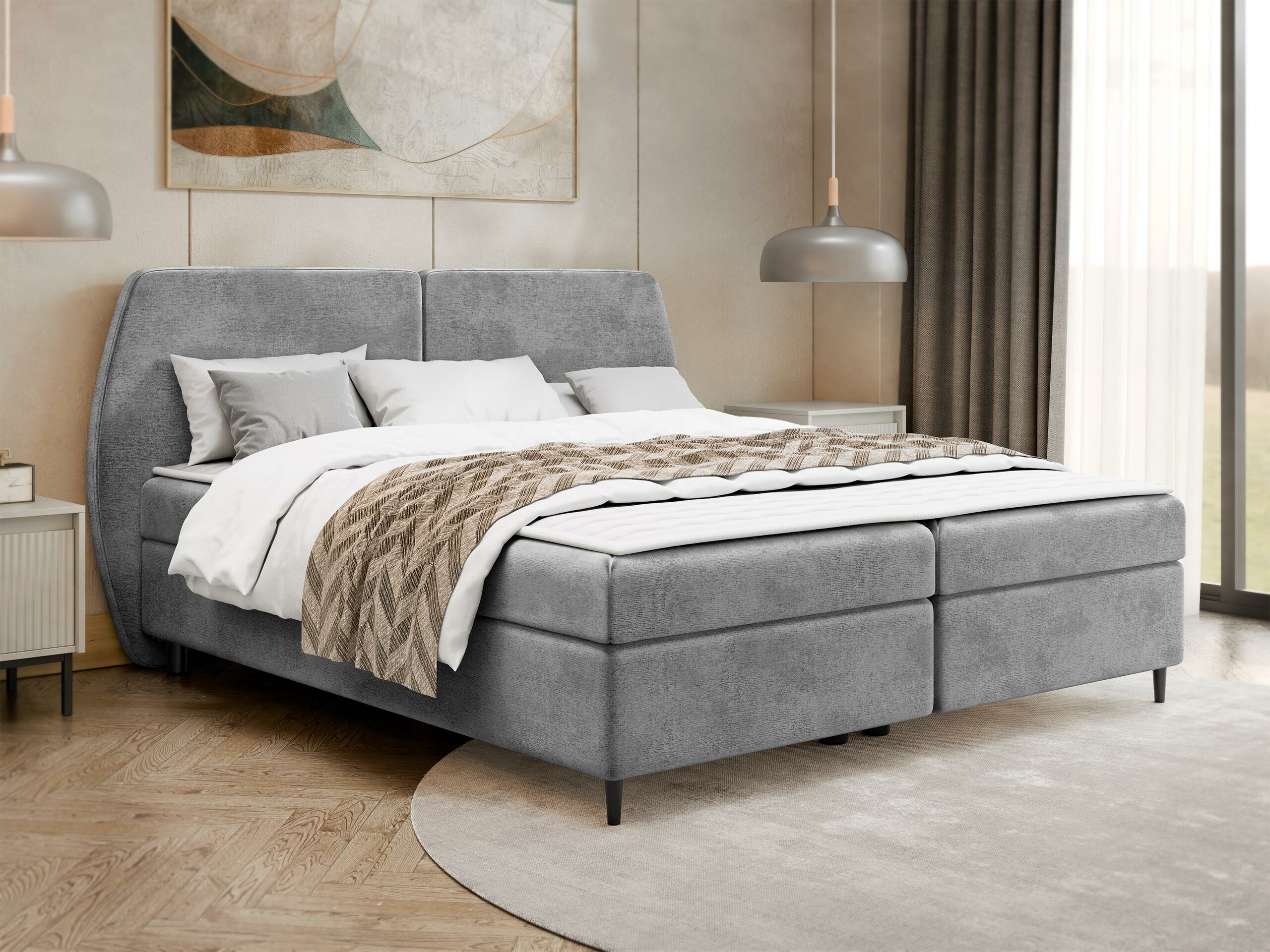 Boxspring postelja Stonecrest 110 (Wave 15)