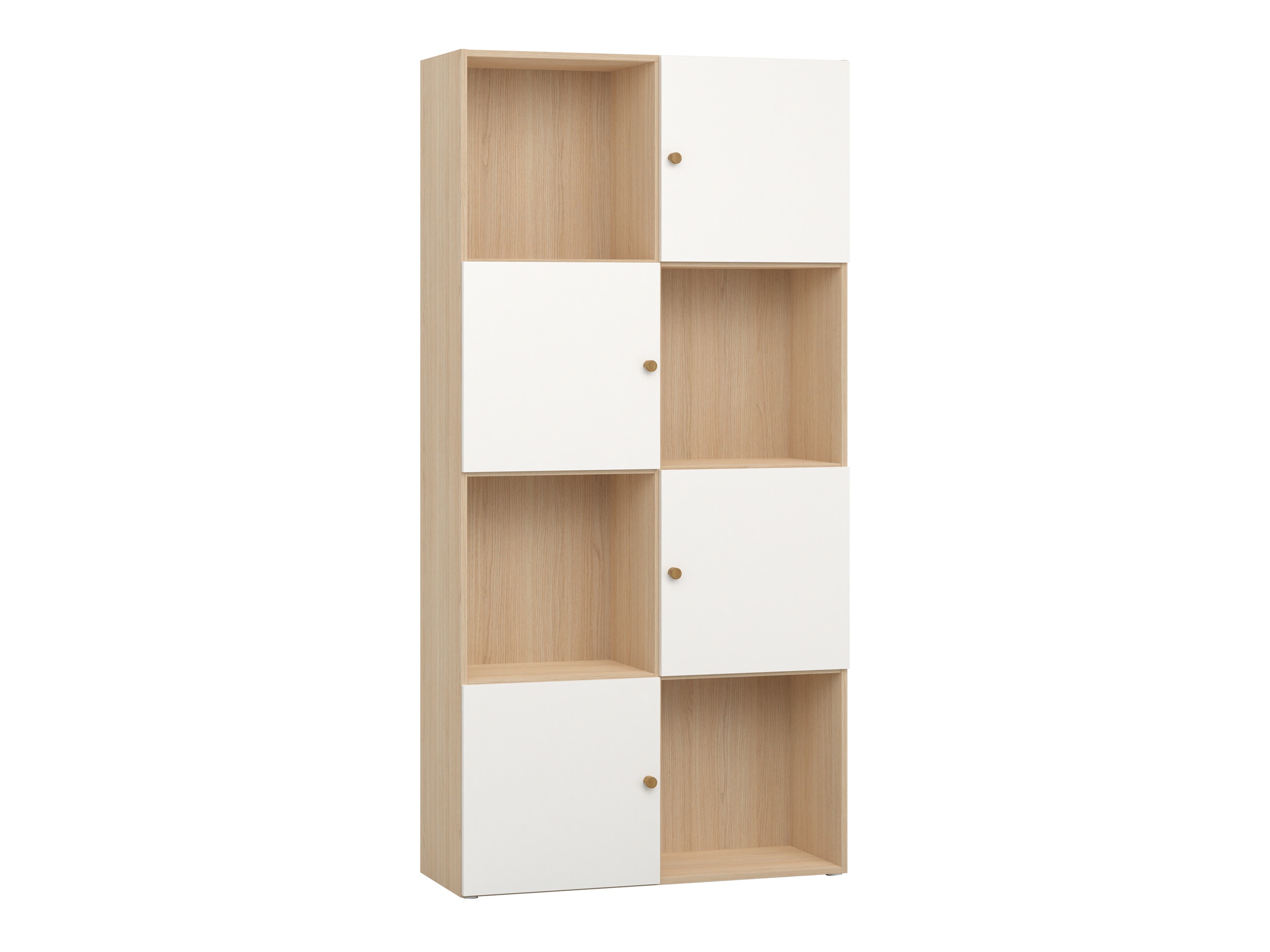 Regal Tornolo 121 (Lahki hrast + Bela)