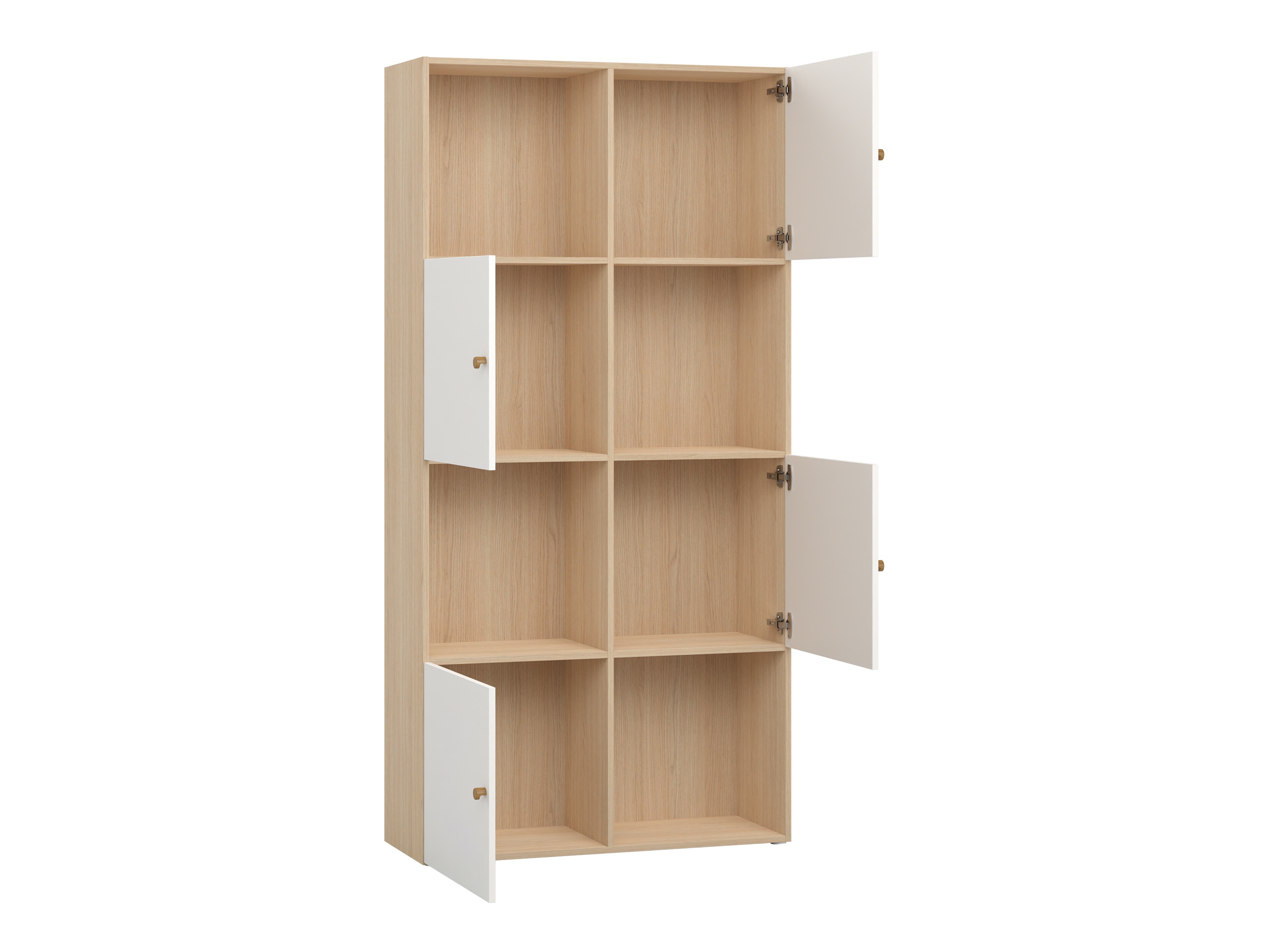 Regal Tornolo 121 (Lahki hrast + Bela)