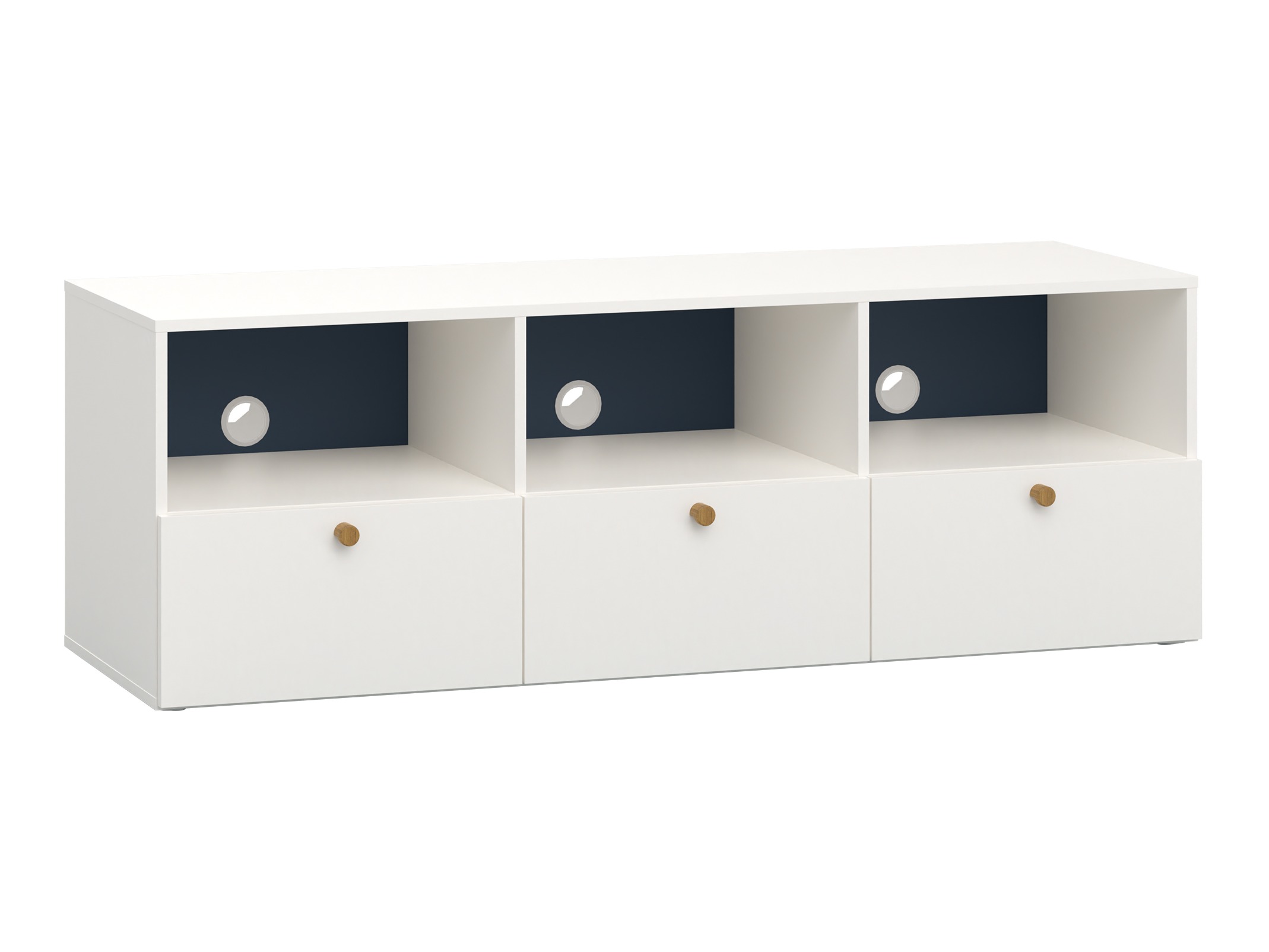 TV-omarica Tornolo 125 (Bela + Indigo)