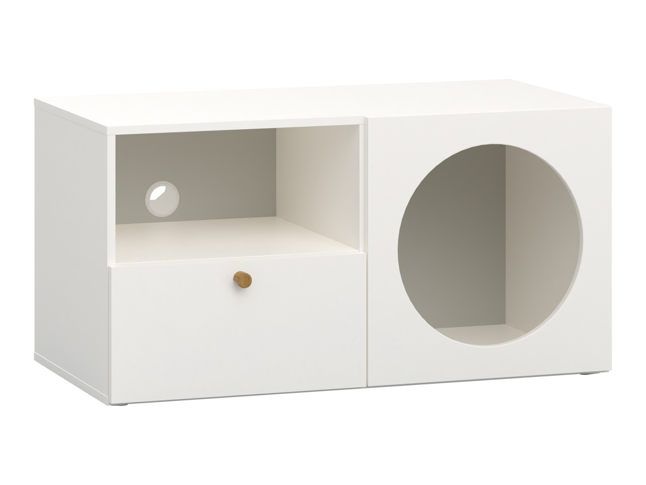 TV-omarica Tornolo 127 (Bela + Siva)