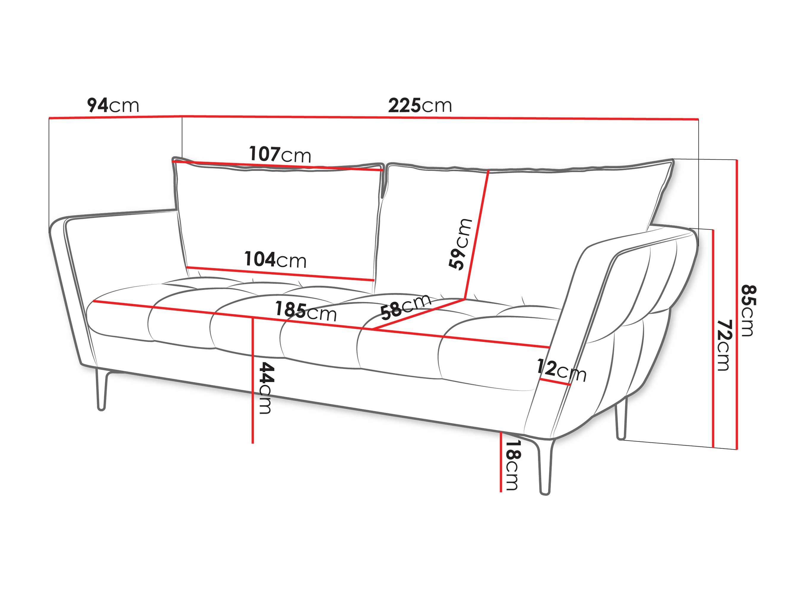 Kavč TrendyNest 127 (Aphrodite 19)