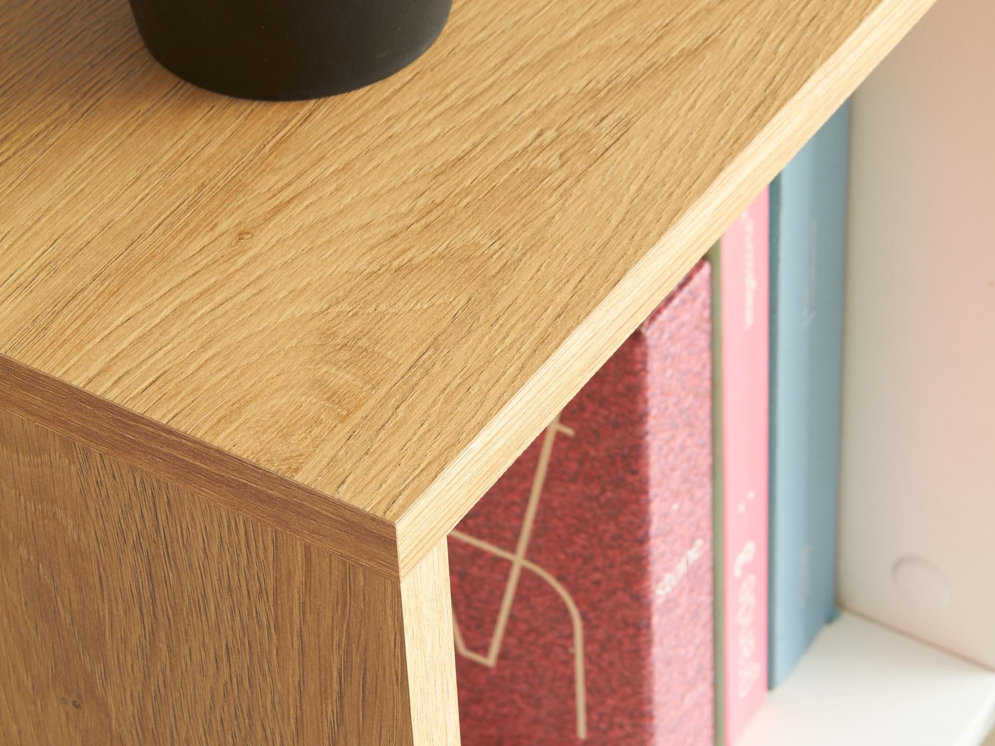 Pisalna miza Houston 826 (Bela + Zlati hrast)