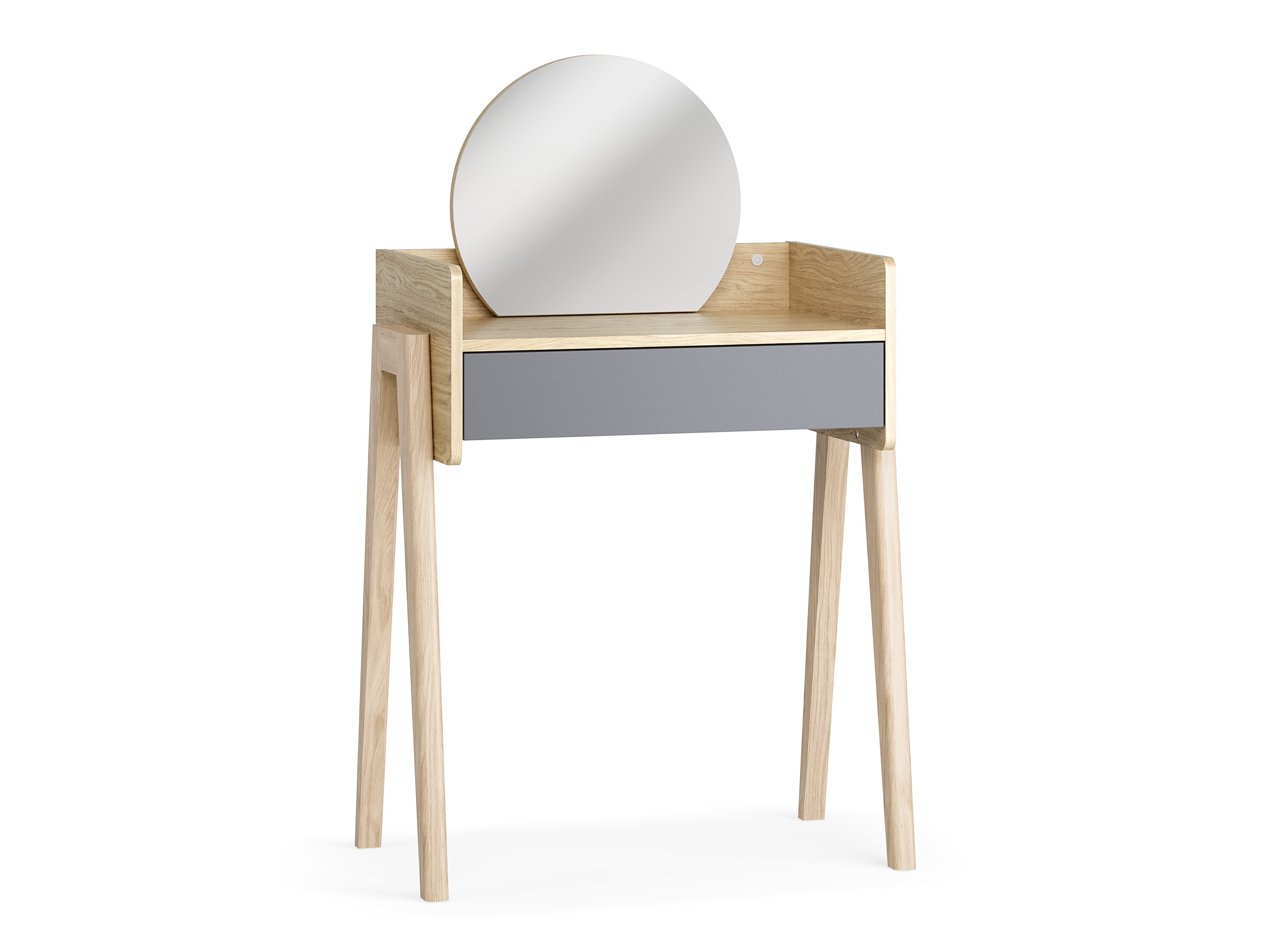 Toaletna mizica Velrome 100 (Hrast + Grafit)