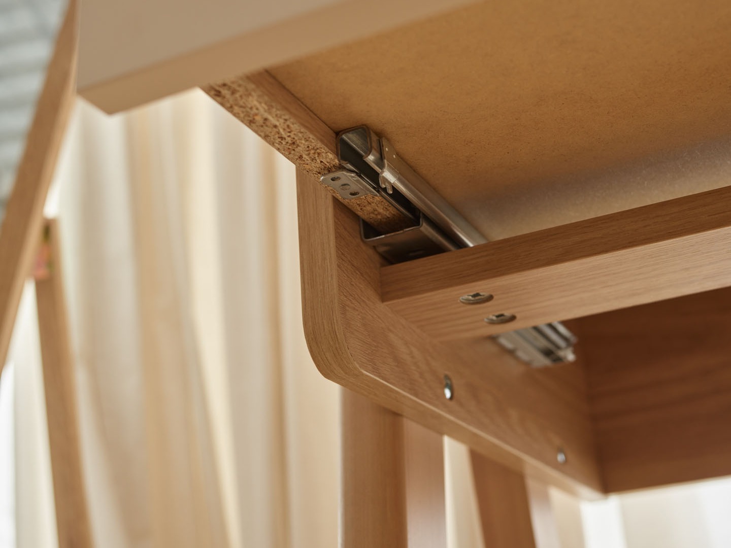 Toaletna mizica Velrome 100 (Hrast + Grafit)