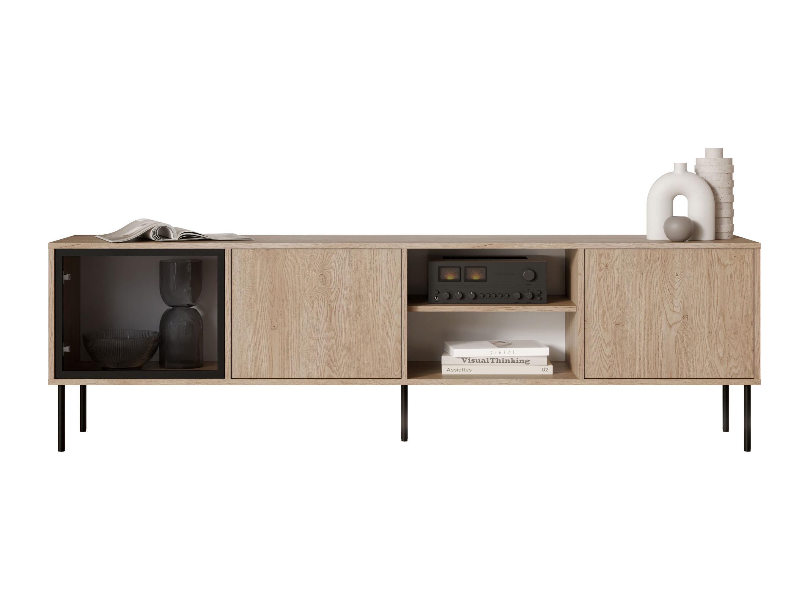 TV-omarica Merevai 103 (Hrast)